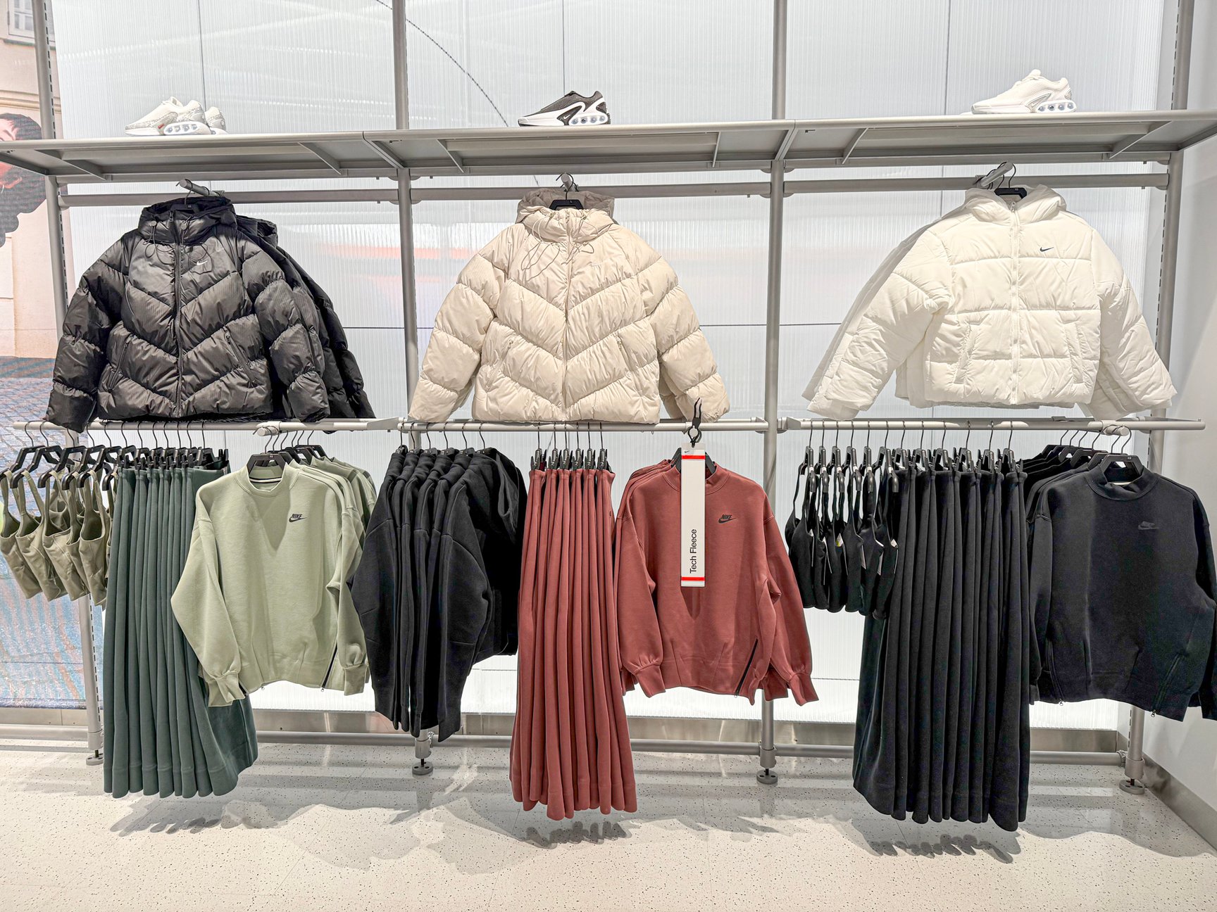 ナイキ 渋谷の店内