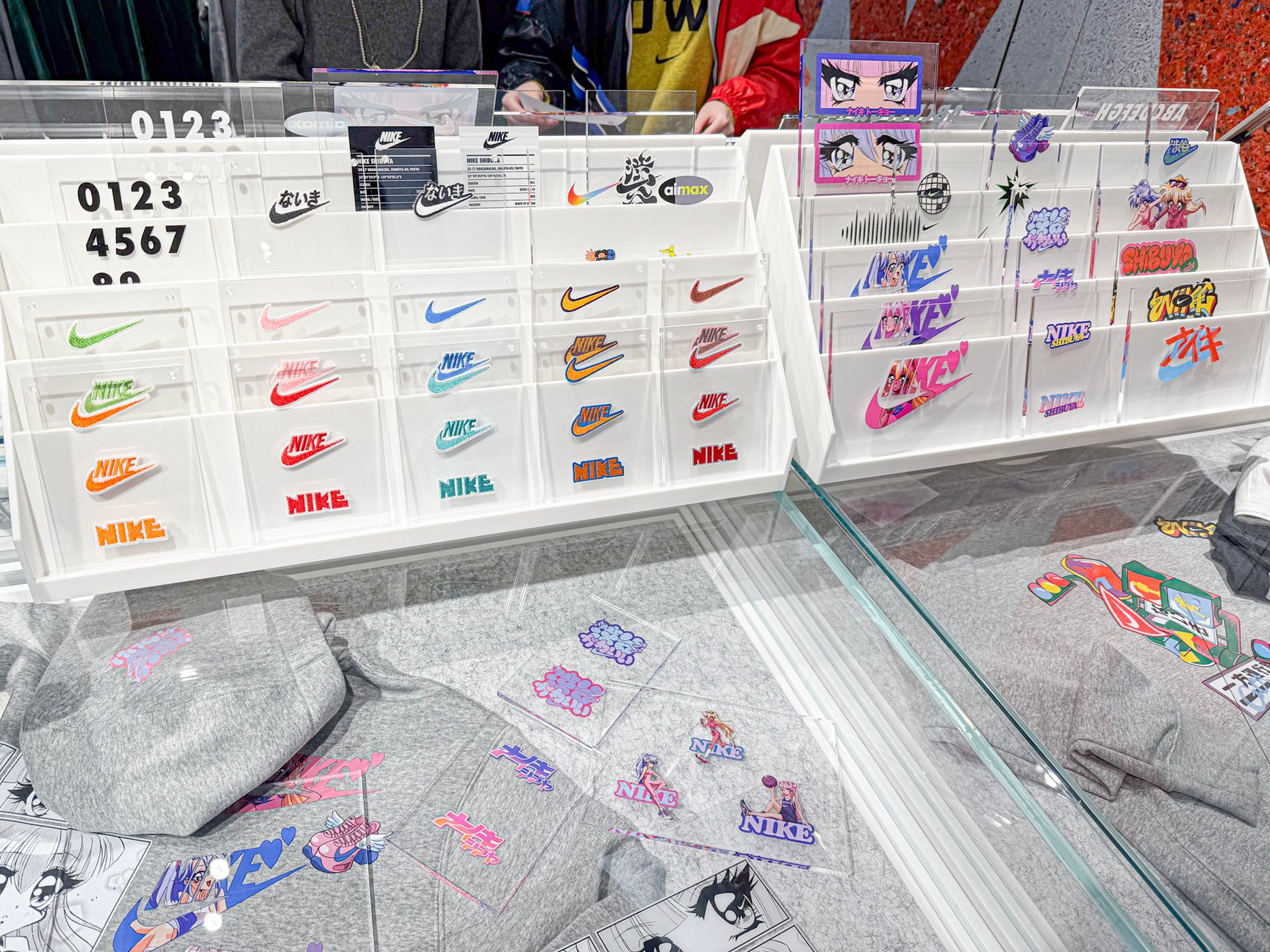 ナイキ渋谷の店内