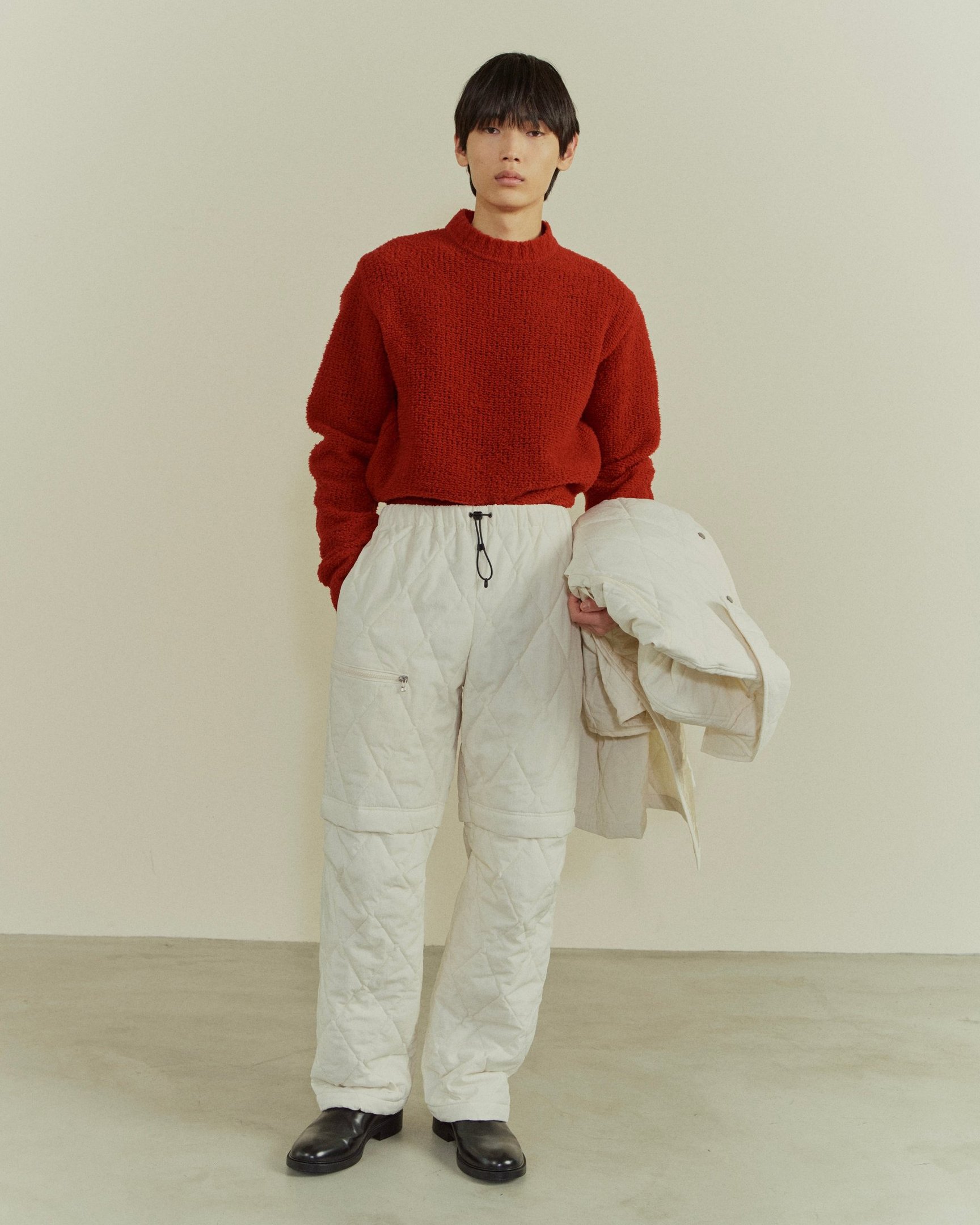 NTNのクルーネックニット