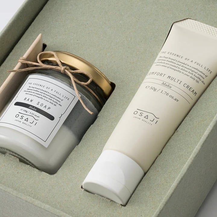 オサジのローソープ&マルチクリーム ギフトセット