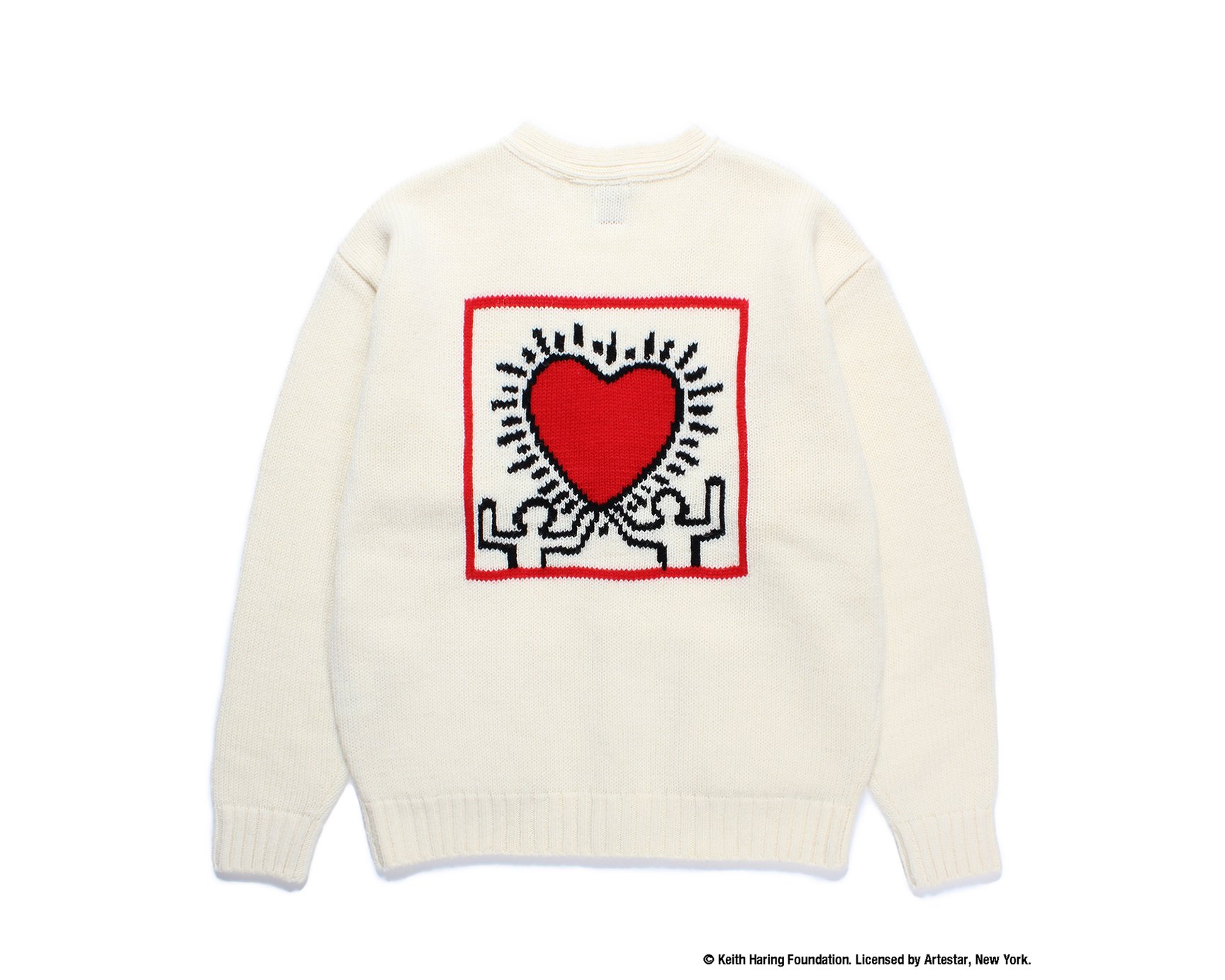 新品 WACKO MARIA × KEITH HARING コラボ カーディガン 新品 WACKO MARIA × KEITH HARING コラボ カーディガン