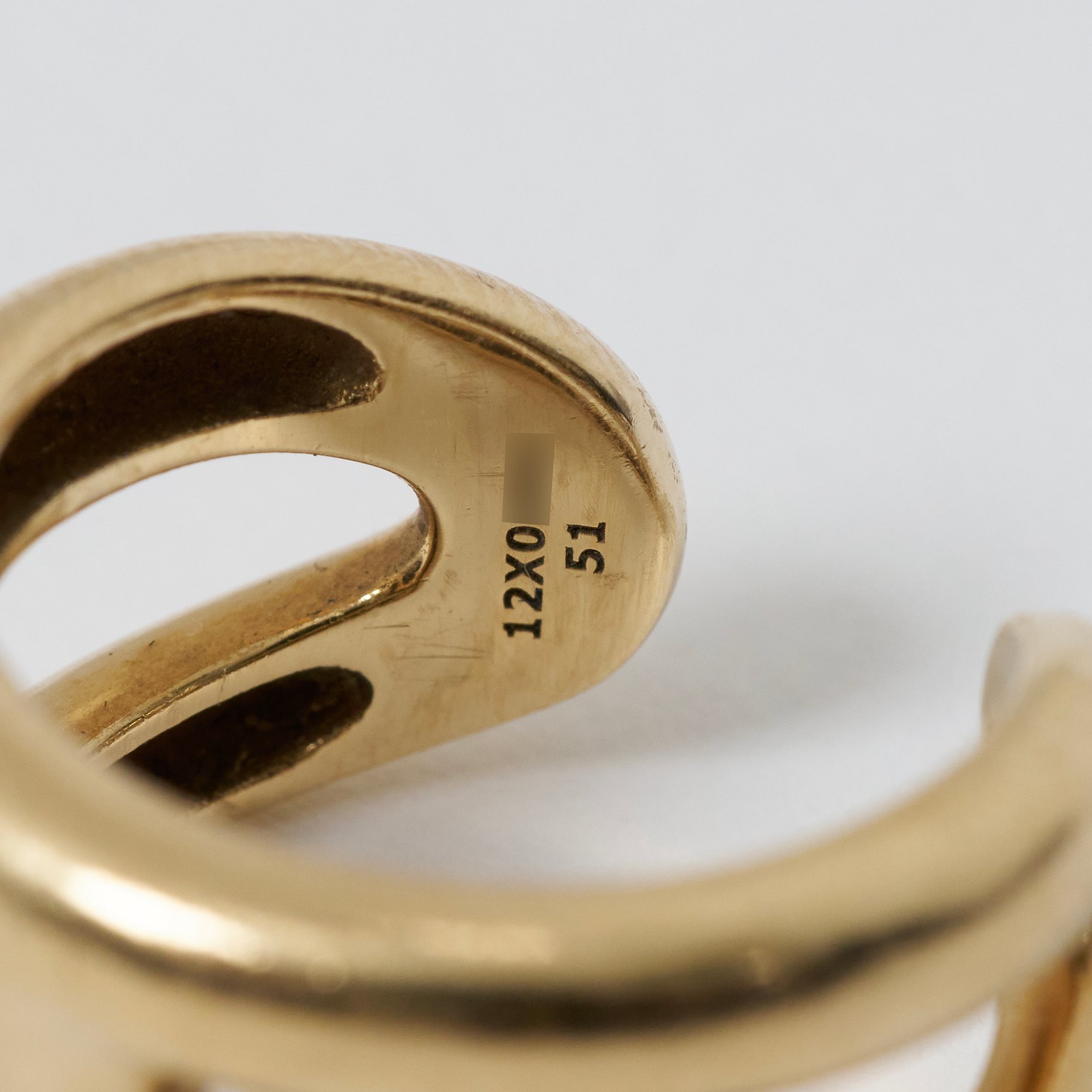 エルメス オスモズ ゴールドリング