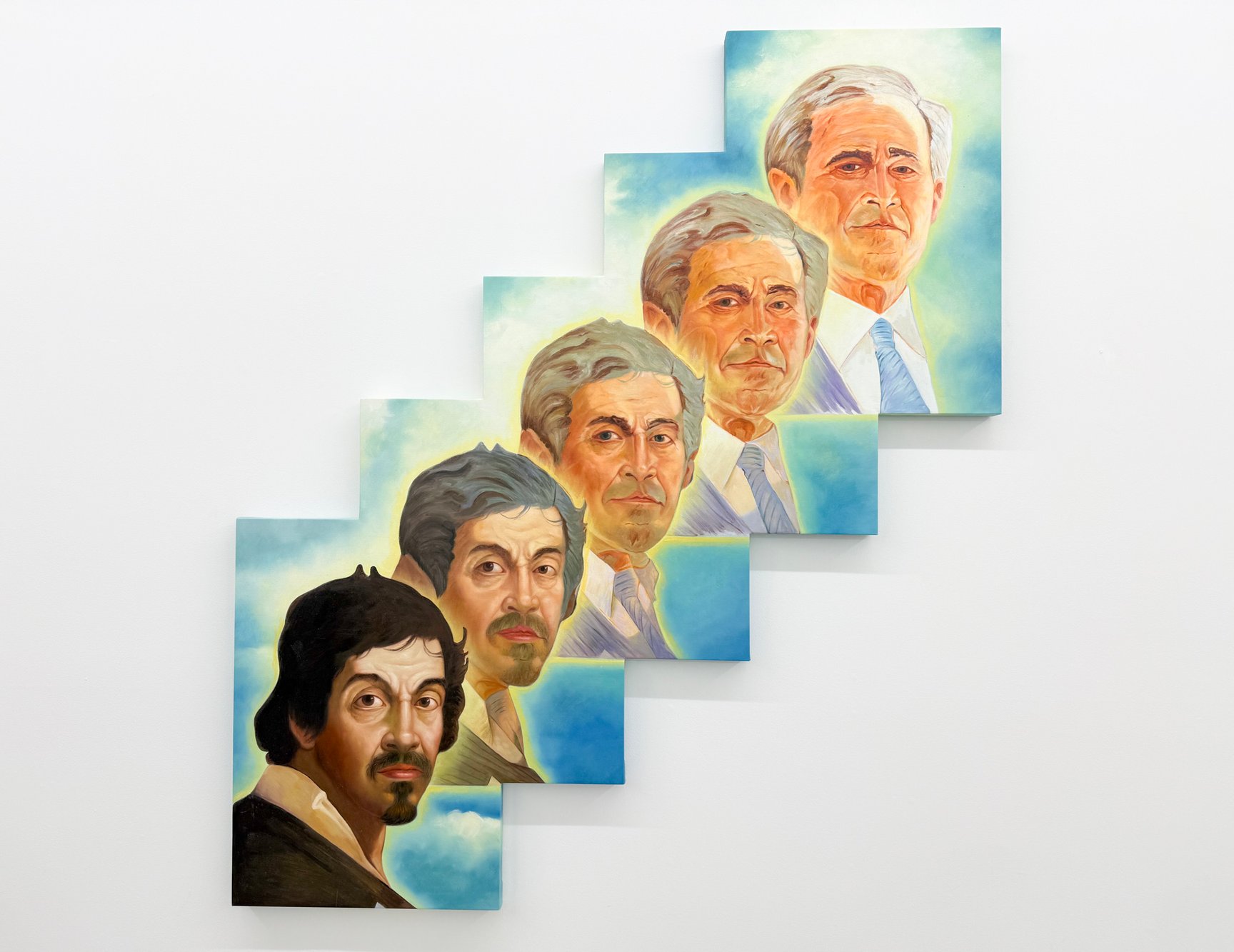 肖像画から人物画への移り変わりを描いた作品