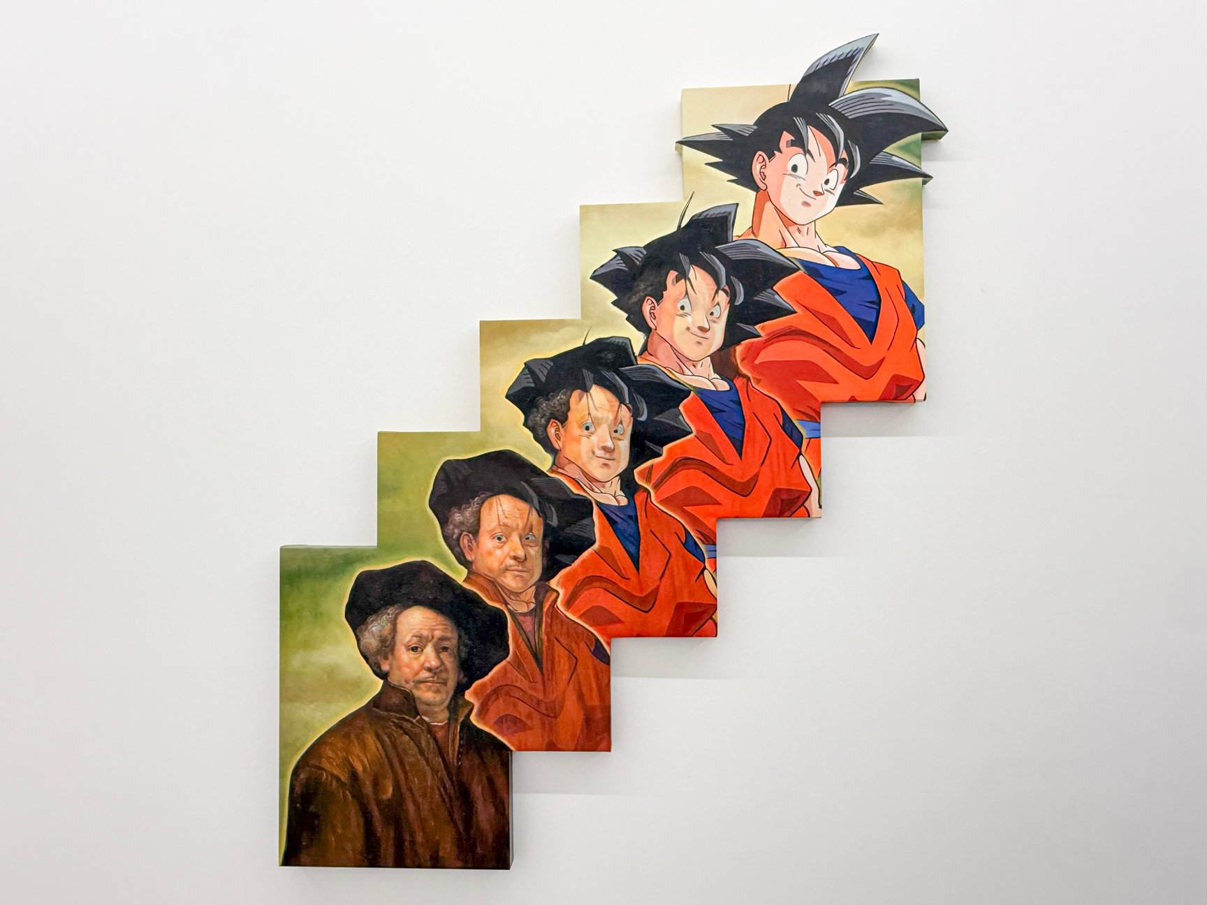 肖像画から人物画への移り変わりを描いた作品