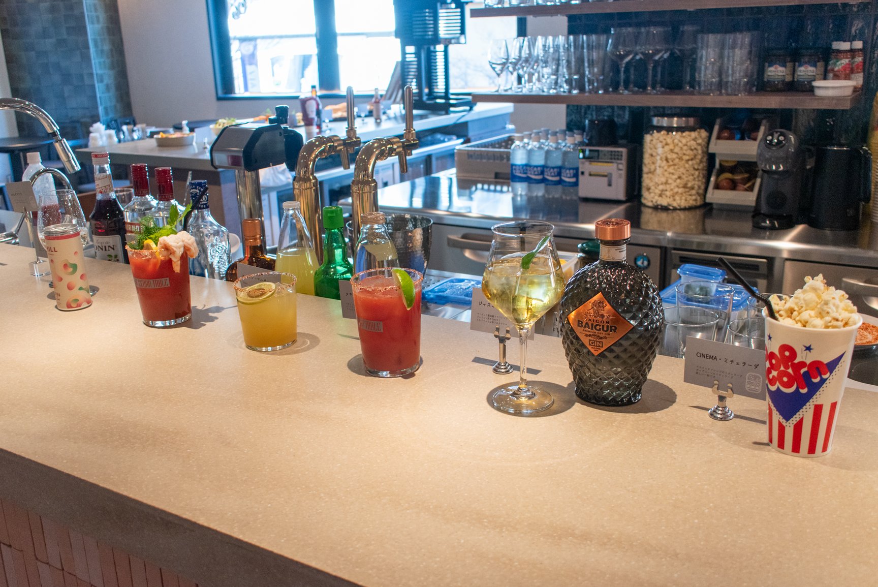 サウナハウス2階THE CEDAR TABLEドリンクメニュー