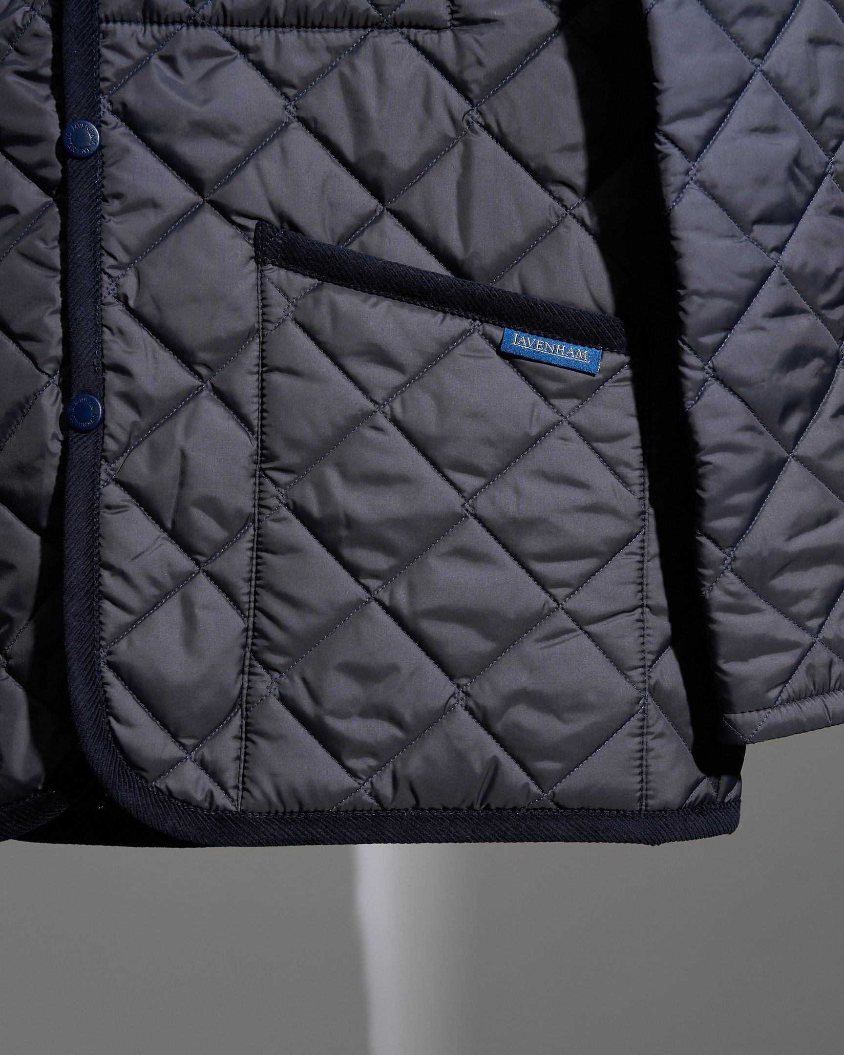 ラベンハムのキルティングジャケット