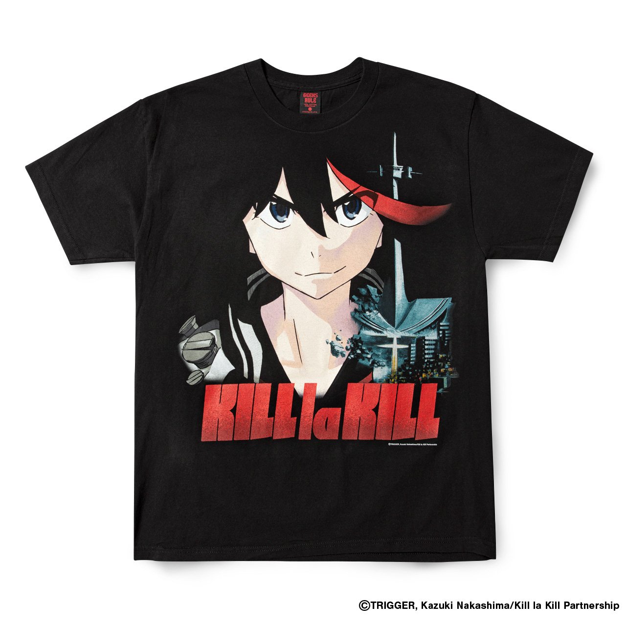 KILL la KILL × GEEKS RULE 15 SILKSCREEN PRINTING T SHIRT vol.03
