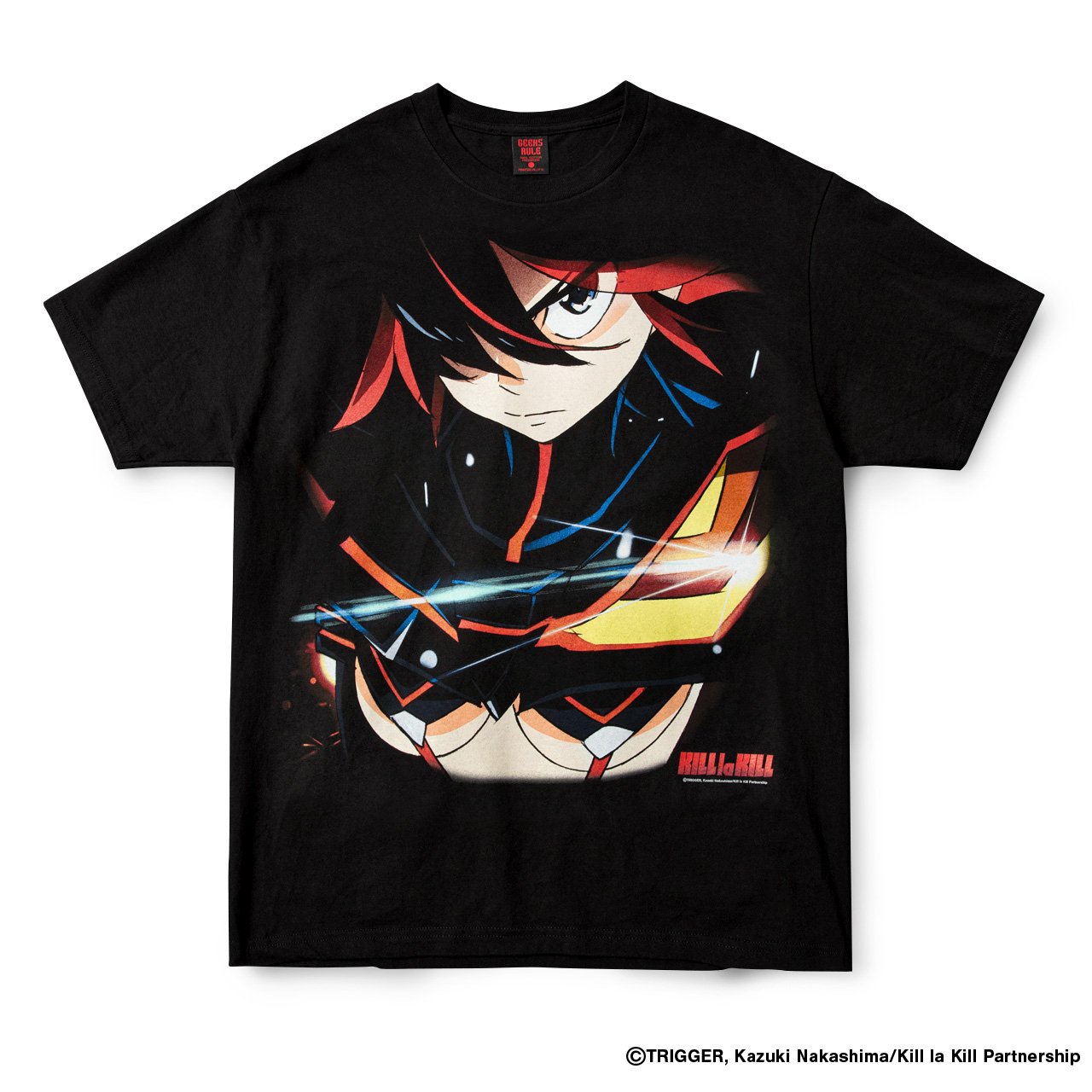 KILL la KILL × GEEKS RULE 15 SILKSCREEN PRINTING T SHIRT vol.02