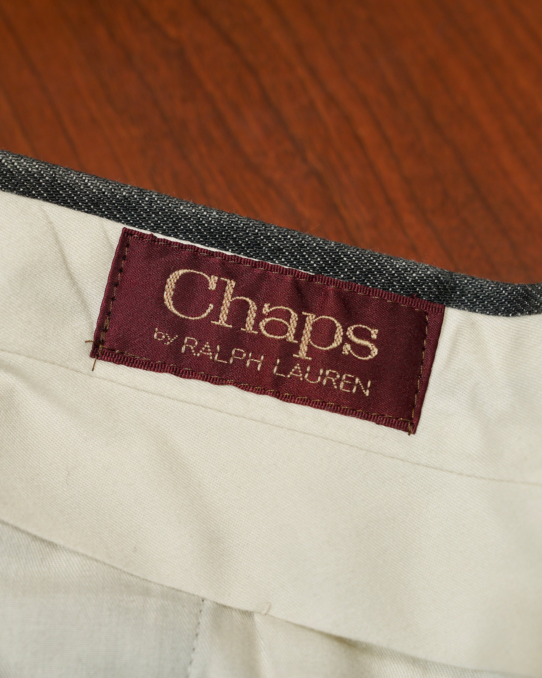 ラルフ ローレン社のサブレーベル「チャップス」の日本規格のタグ