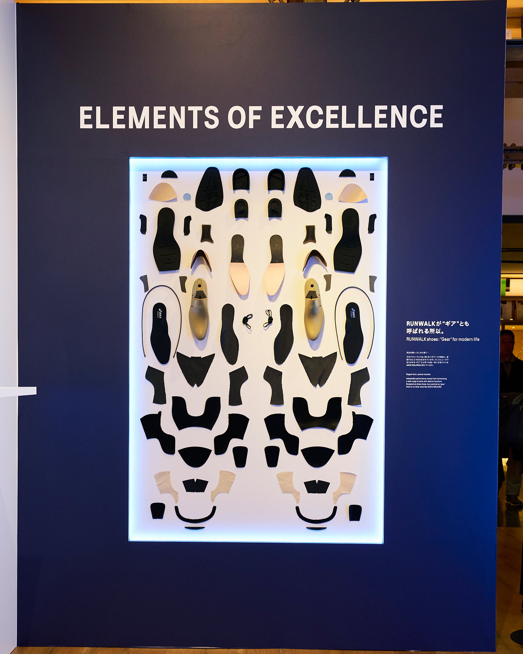 革靴の分解パーツ