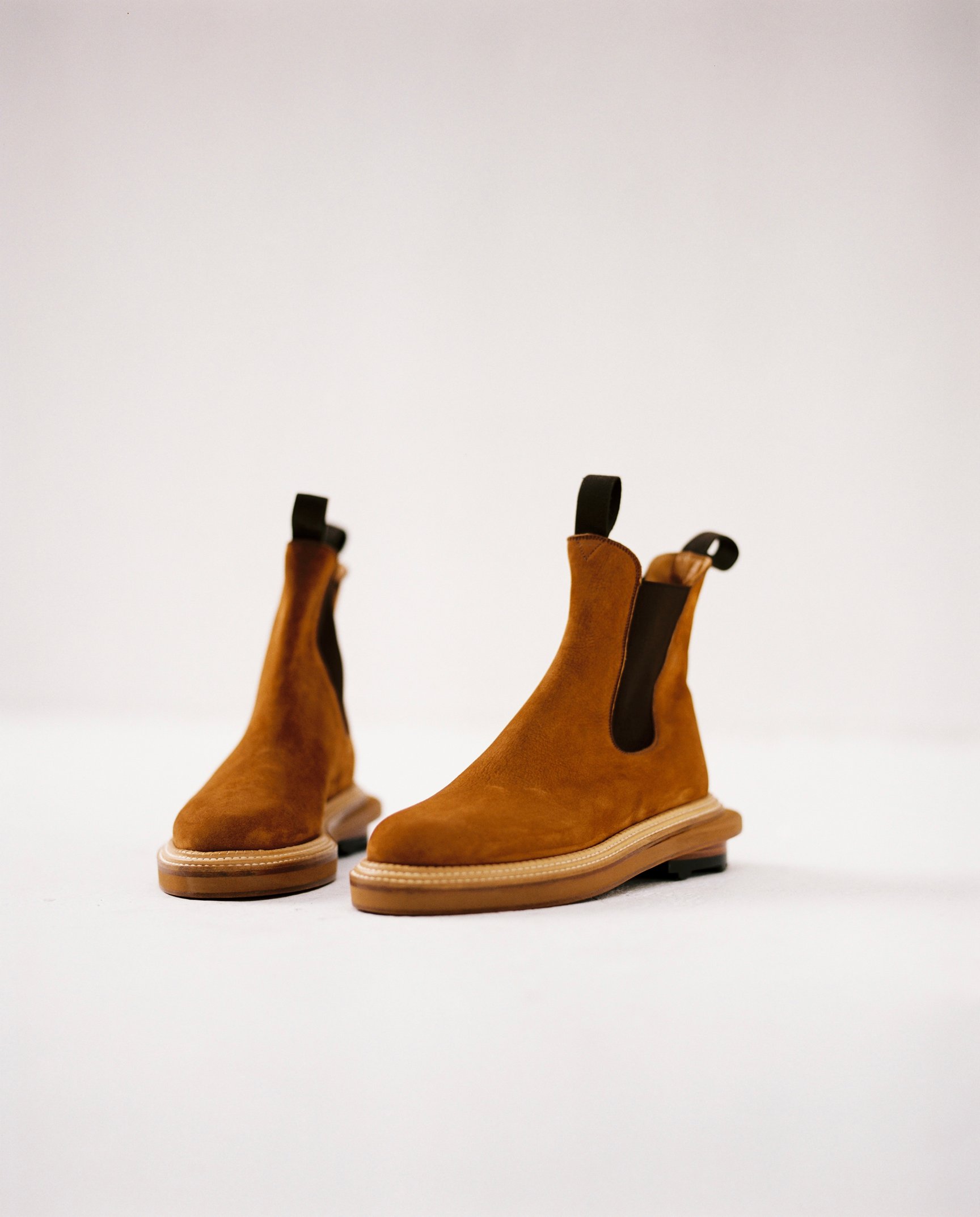 Cambre boot in beachnut nubuck