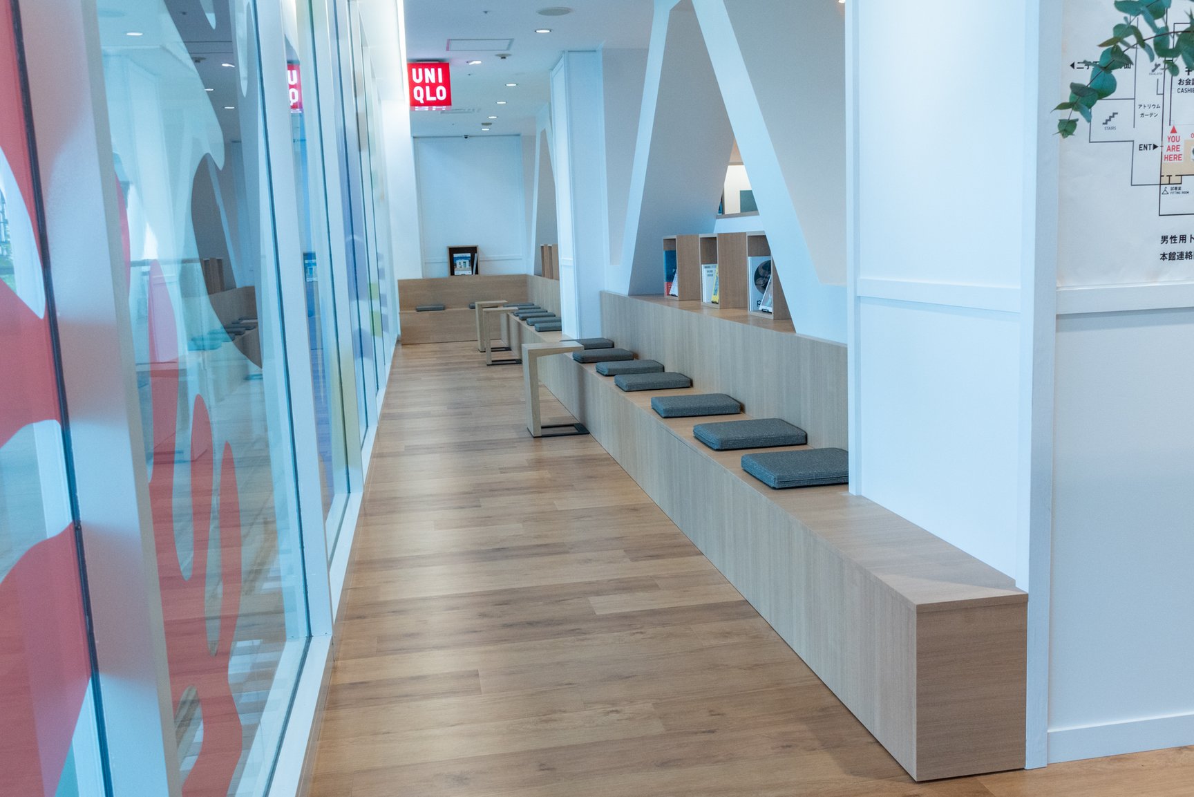 ユニクロ タマタカ店 内観