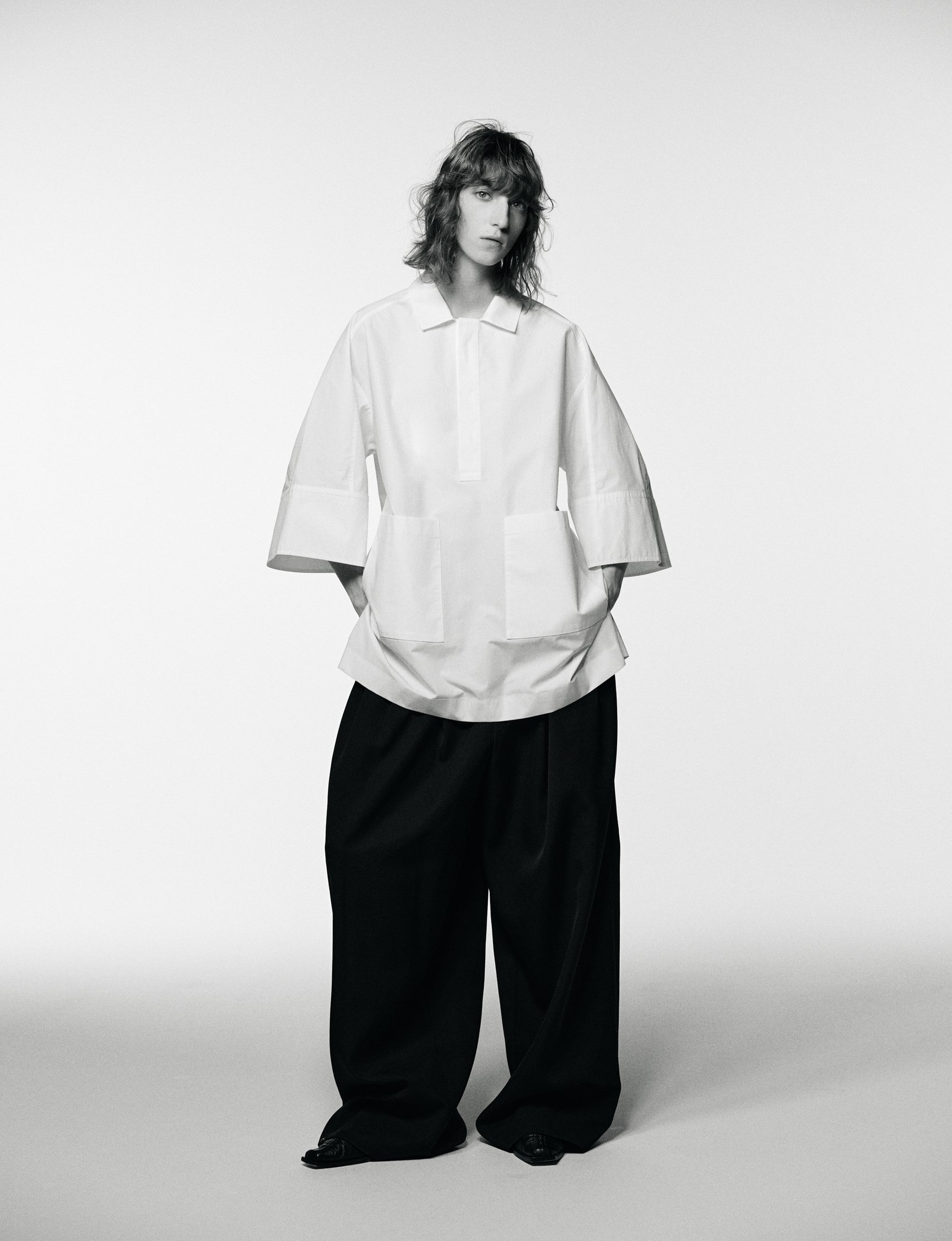 シャツのルック画像