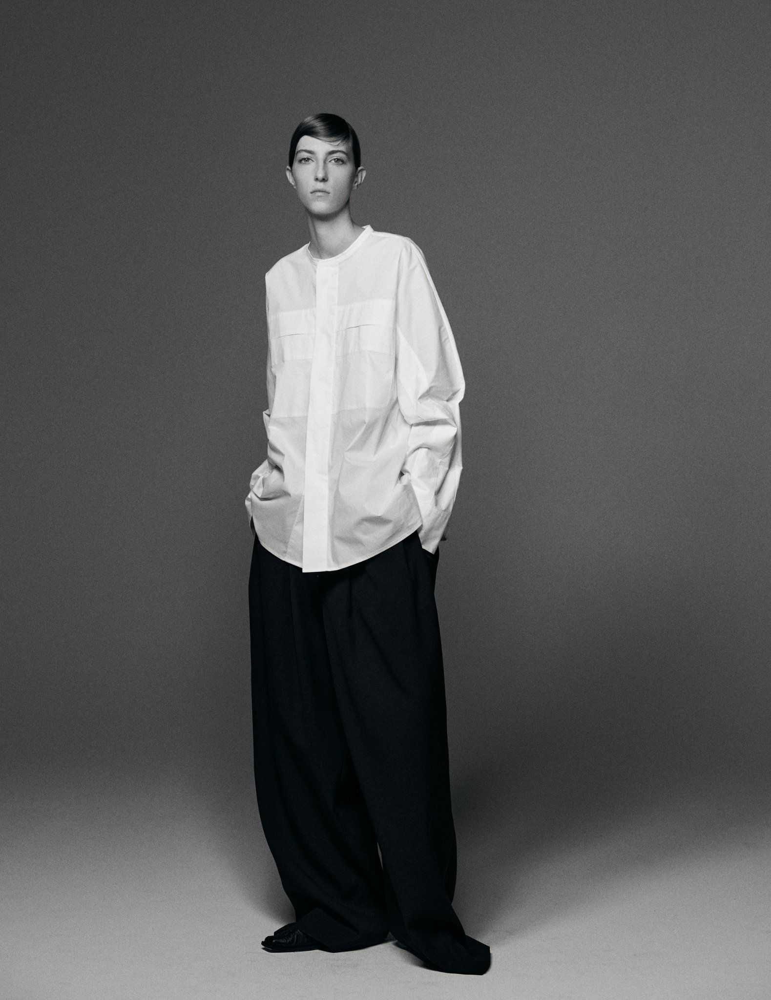 シャツのルック画像