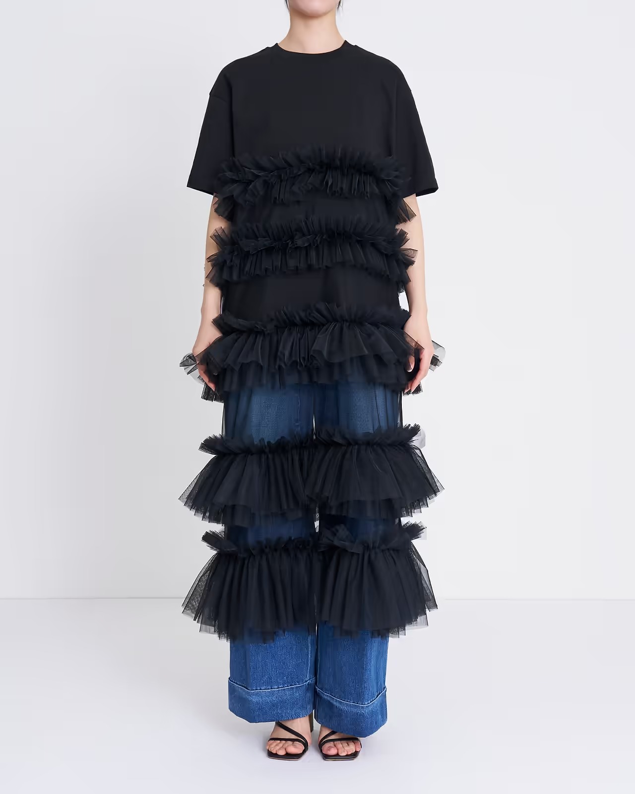 ヴィヴィアーノのチュールTシャツ