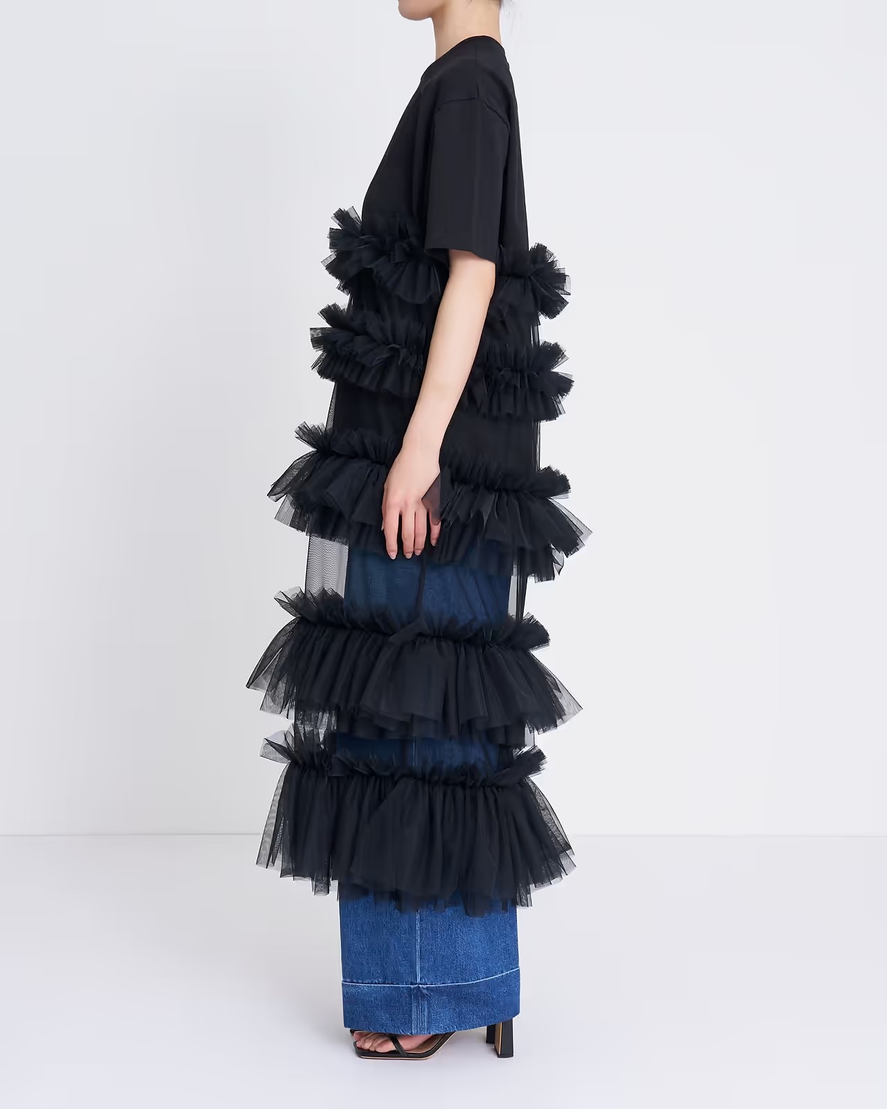 ヴィヴィアーノのチュールTシャツ