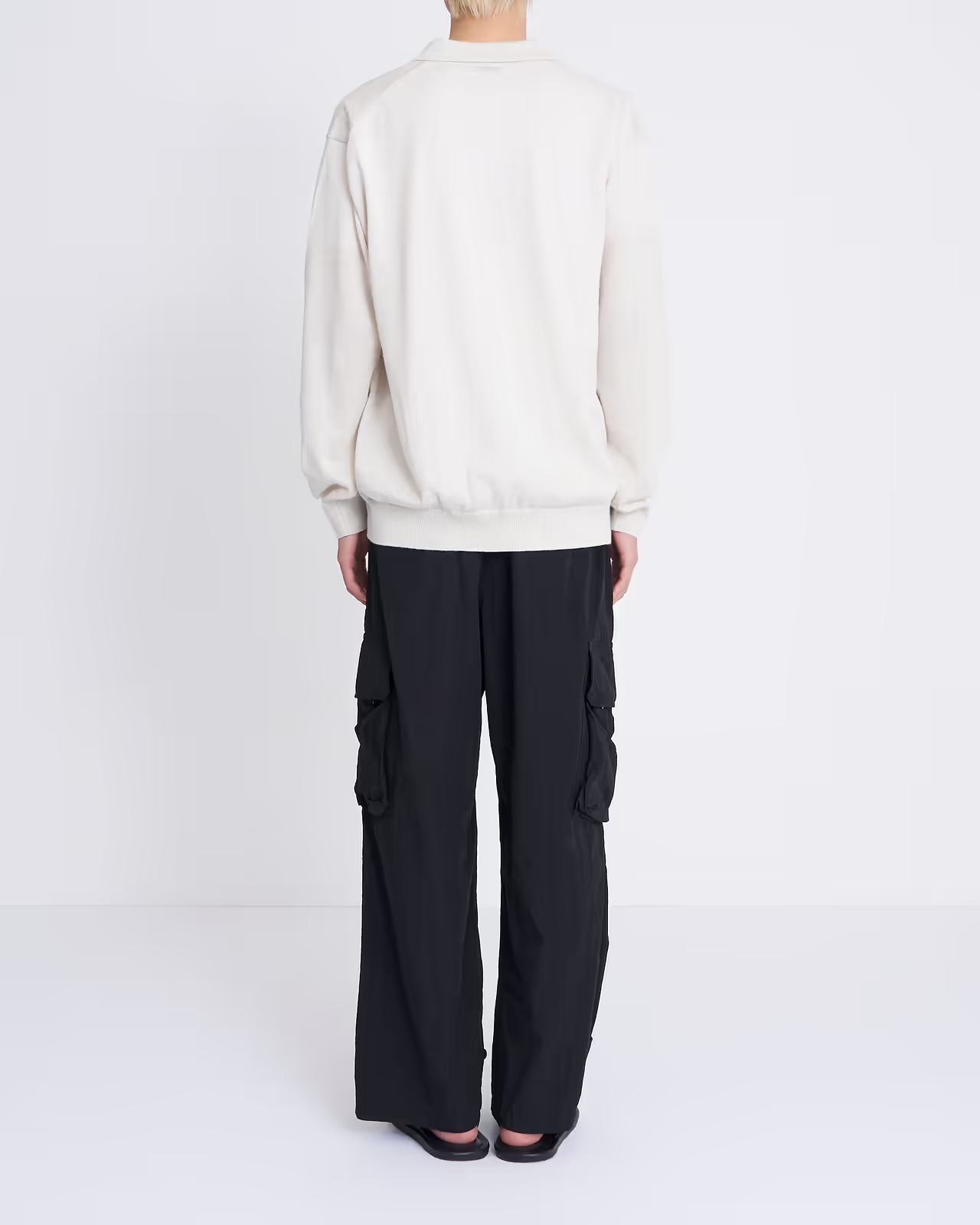 エイトンのニットポロ