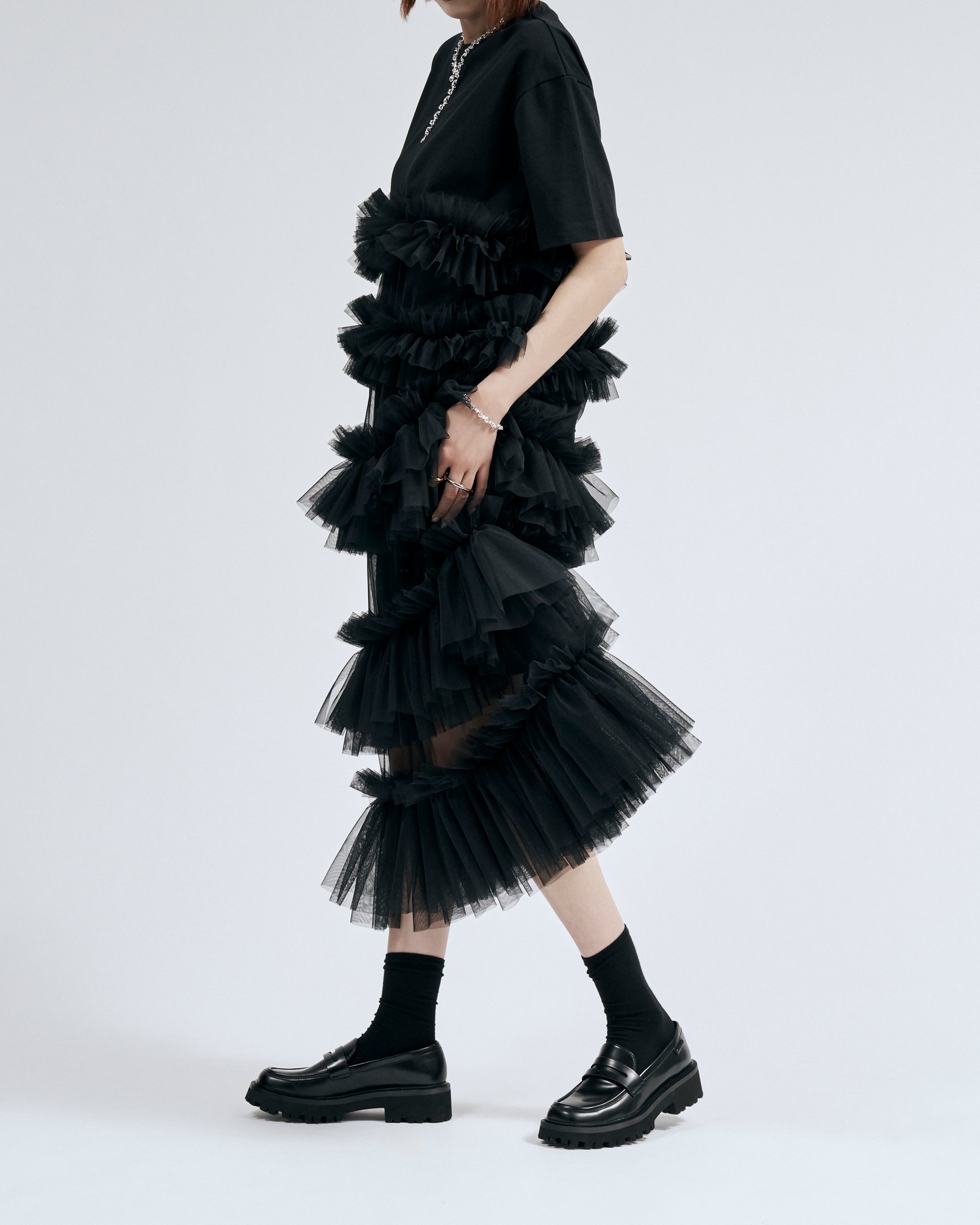 ヴィヴィアーノのチュールTシャツ