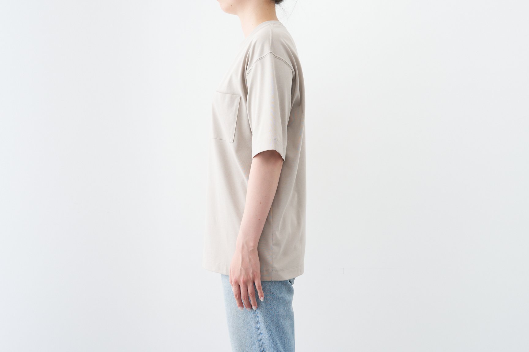 ビューティアンドユース 汗染み防止Tシャツ