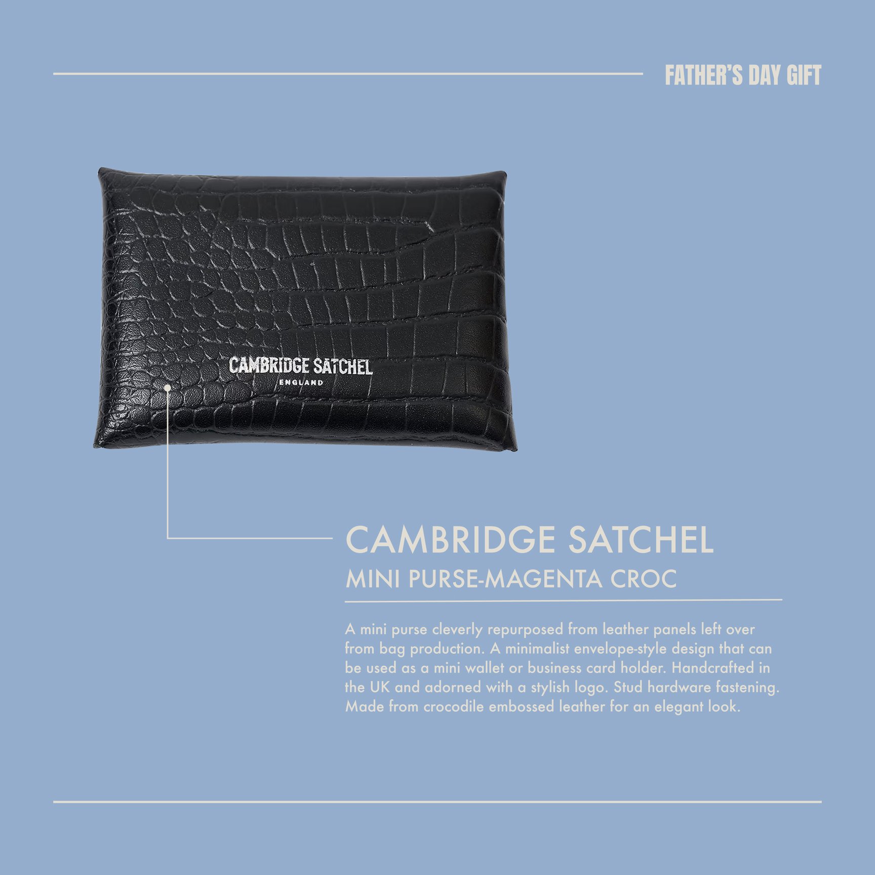 ケンブリッジサッチェルのミニパース