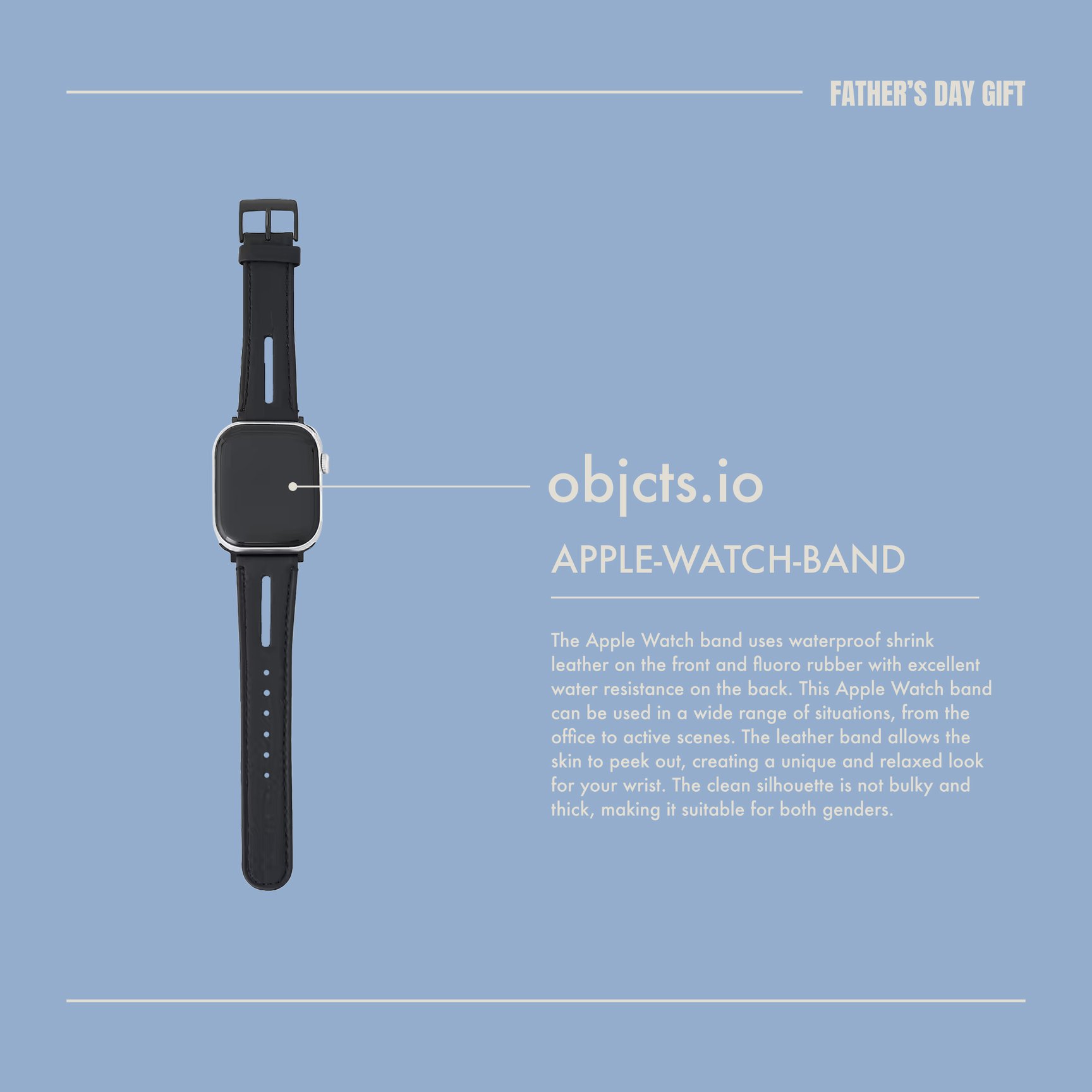 オブジェクツアイオーのアップルウォッチバンド