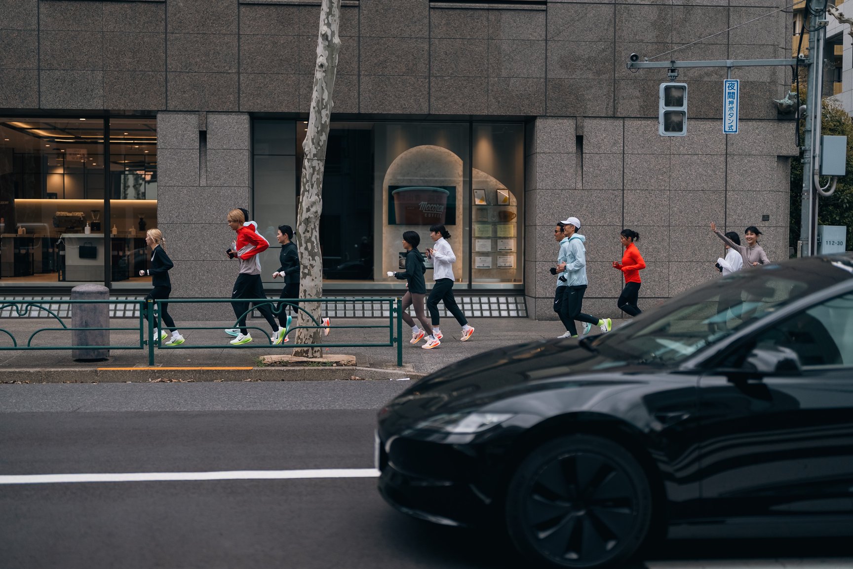 ランニングの様子