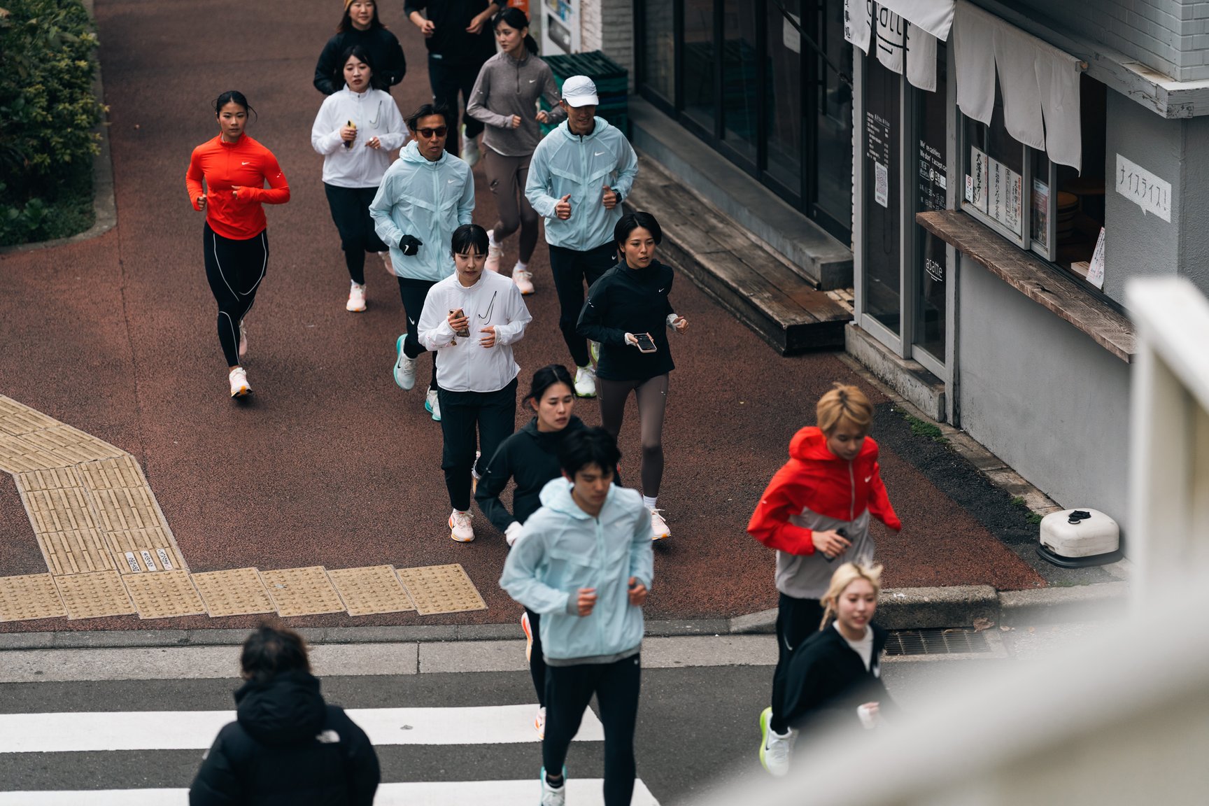 ランニングの様子