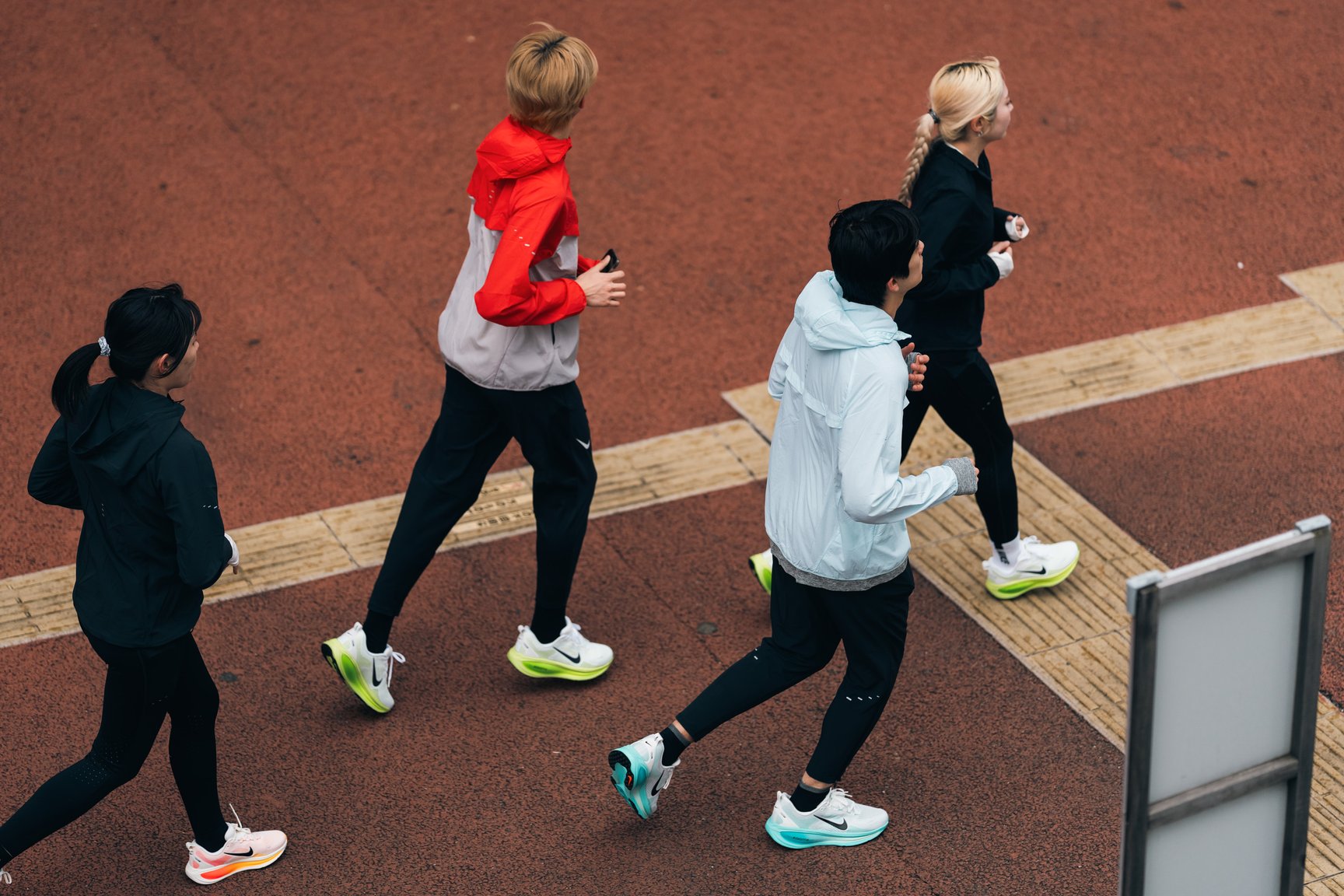 ランニングの様子