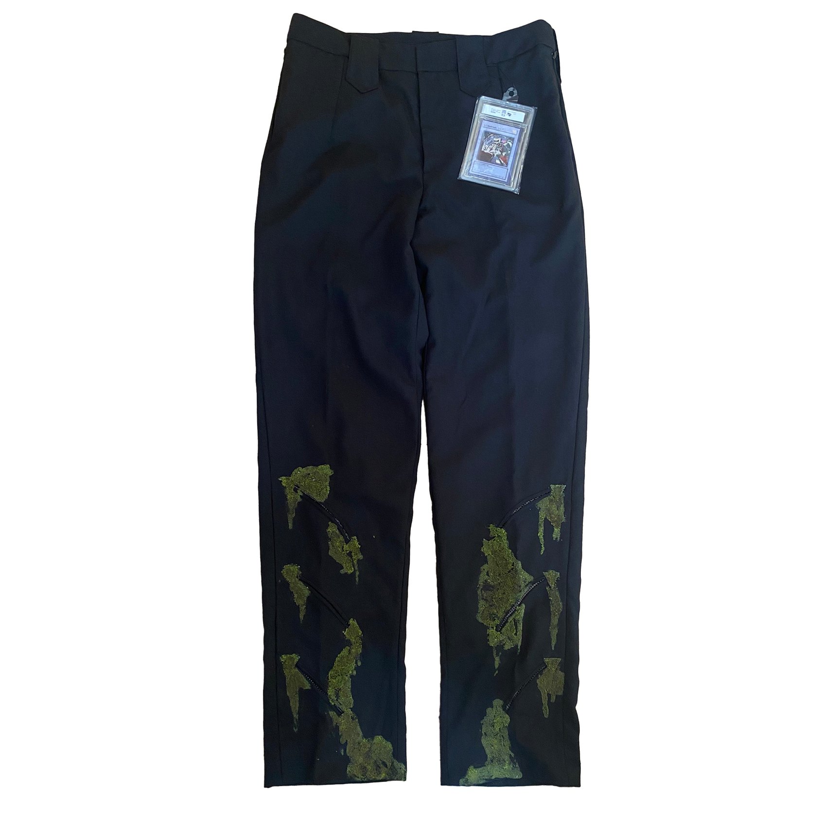 苔をあしらったスラックス