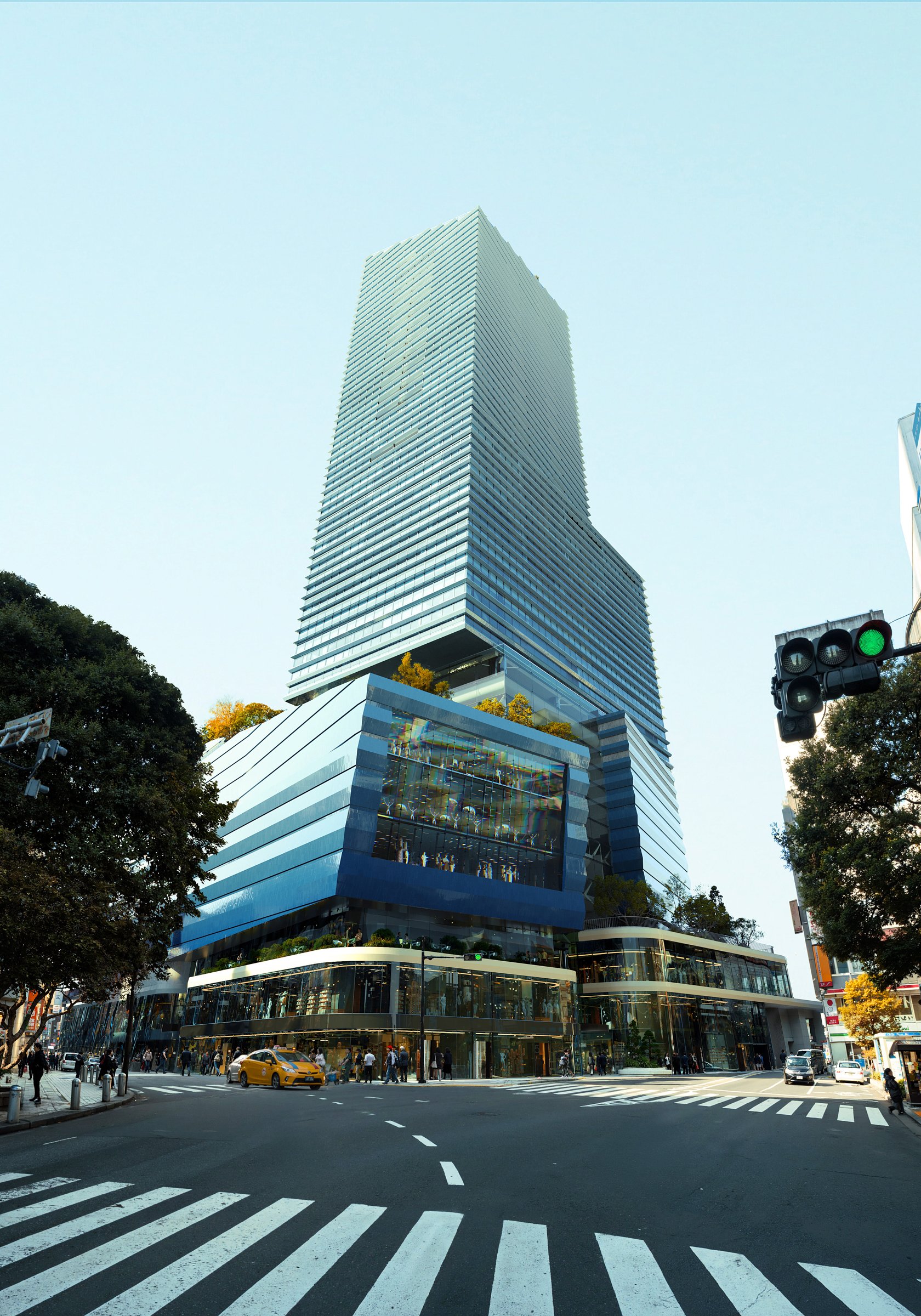 Shibuya Upper West Project 近景