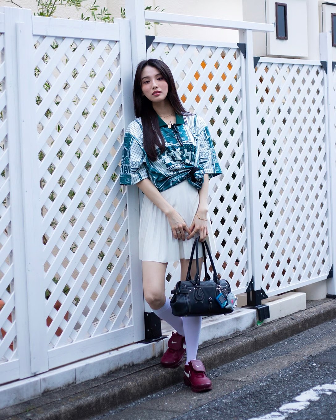 女性のストリートスナップ