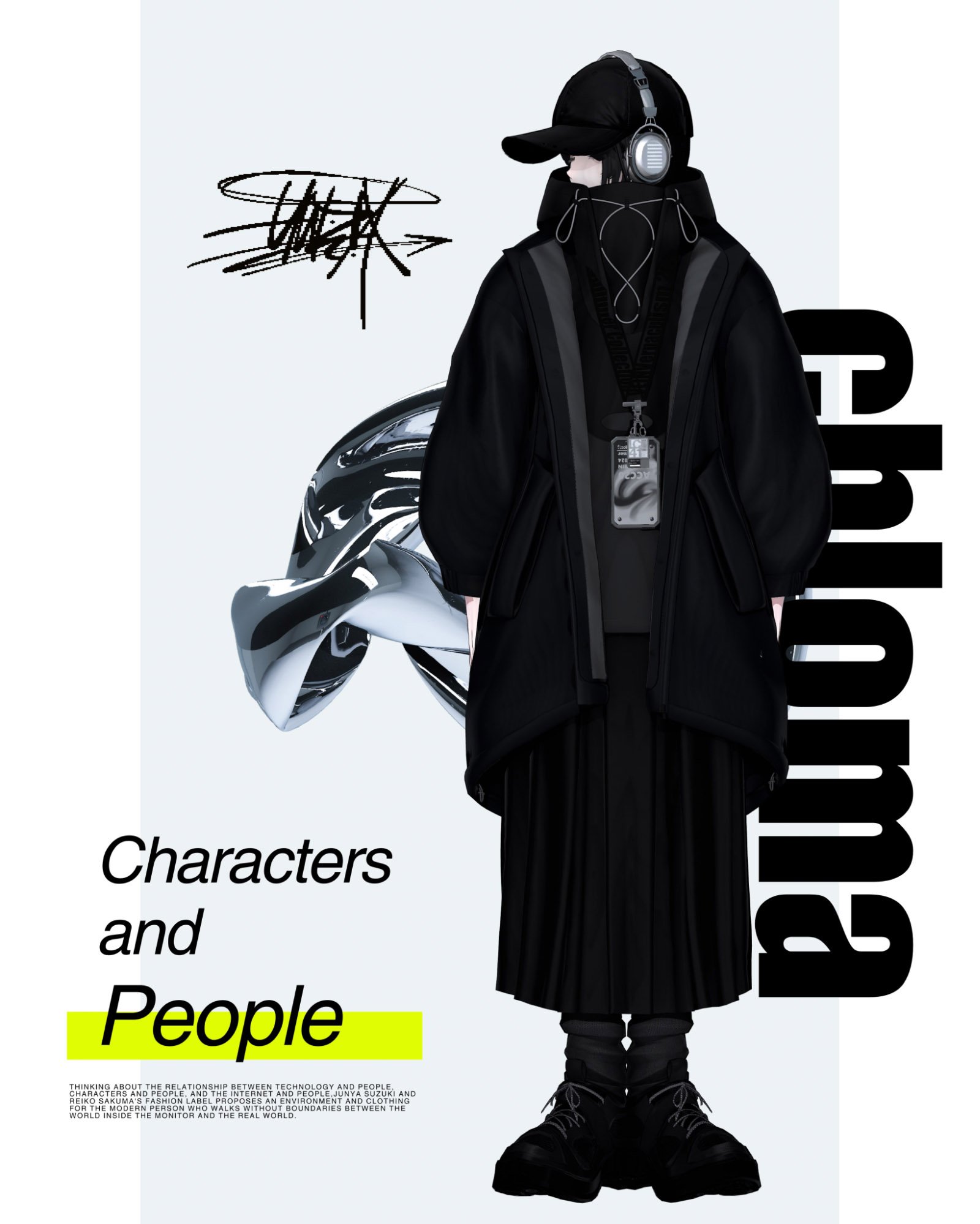 chlomaの服を着たアバター