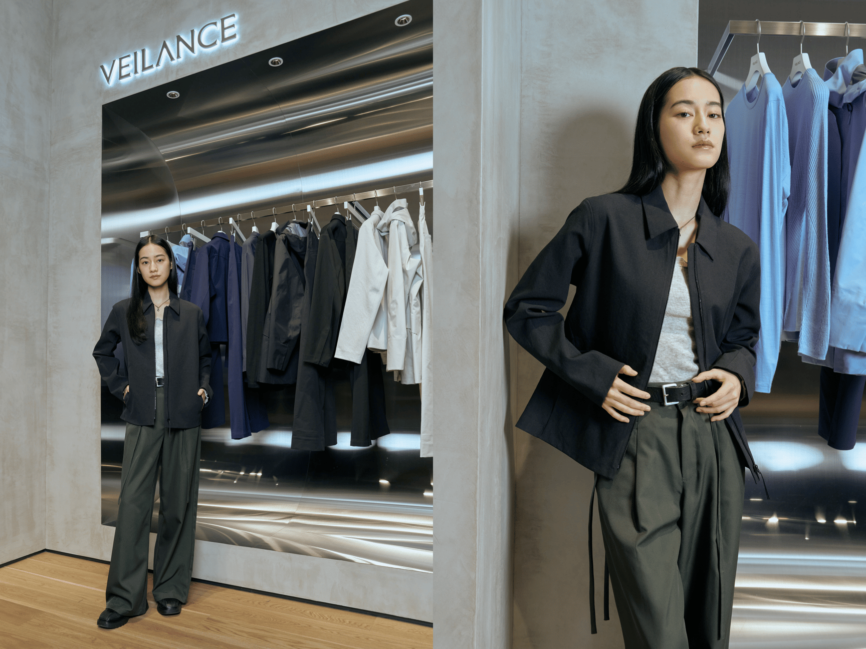 アークテリクスを着たモデル