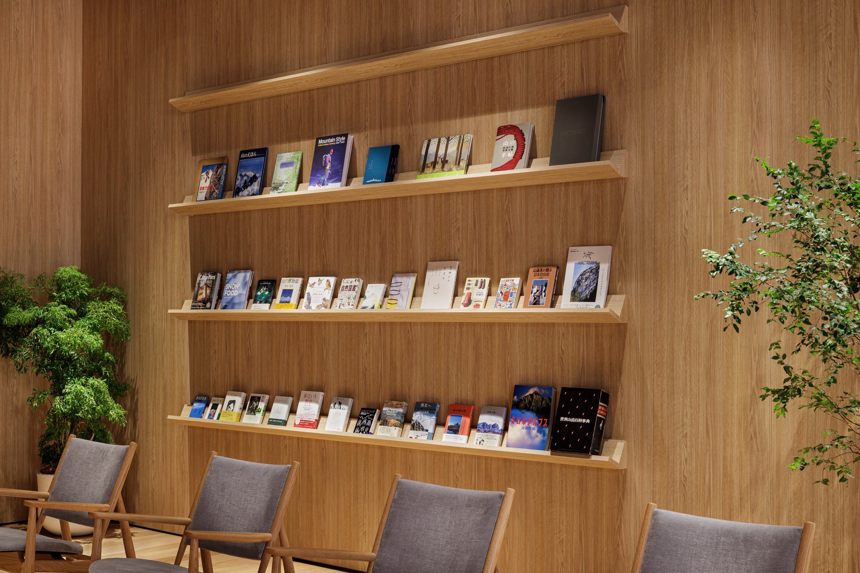 アークテリクス 池袋東武ブランドストアの店内