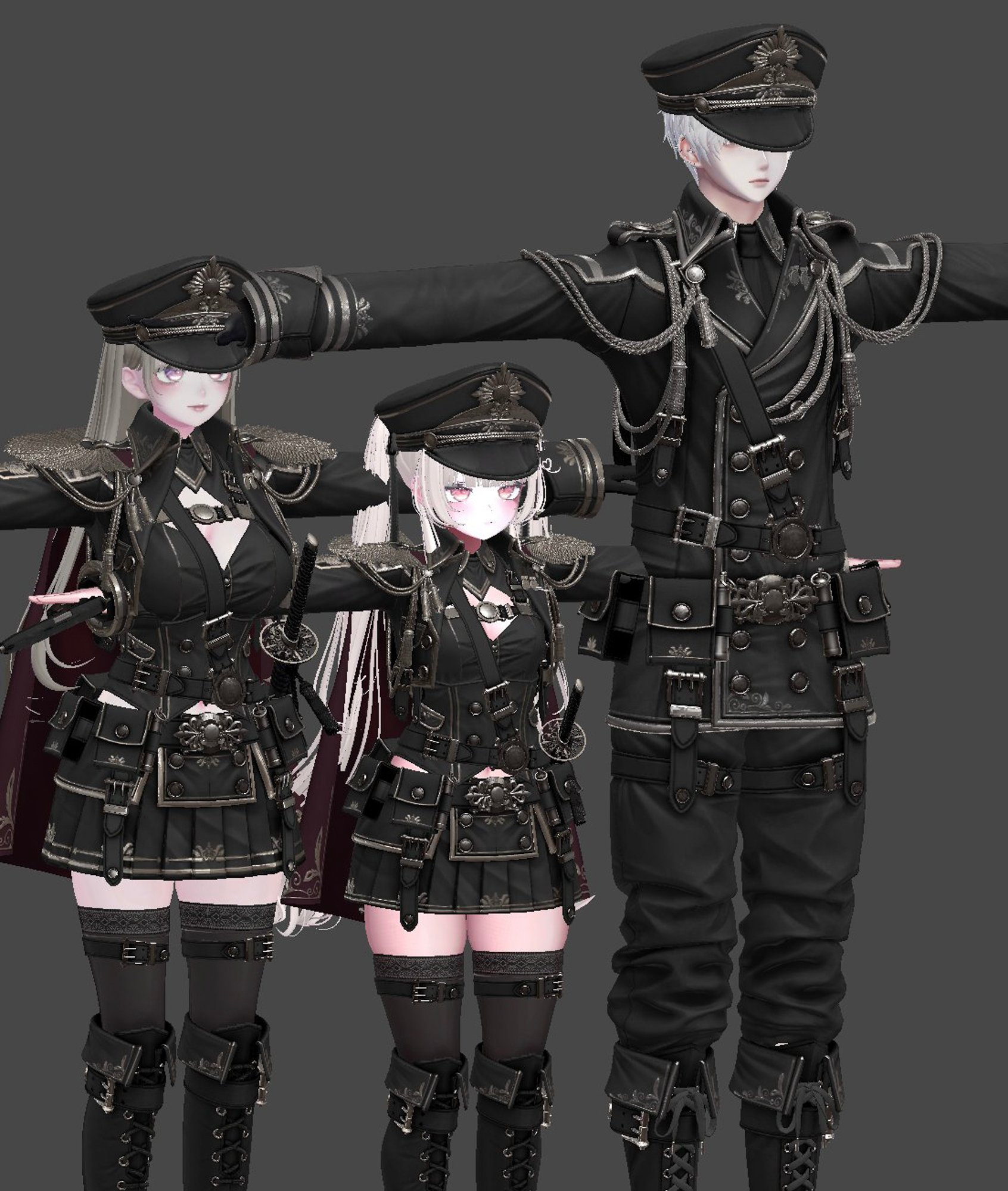 アバターのプロポーションに合わせてサイズを変えるVR服