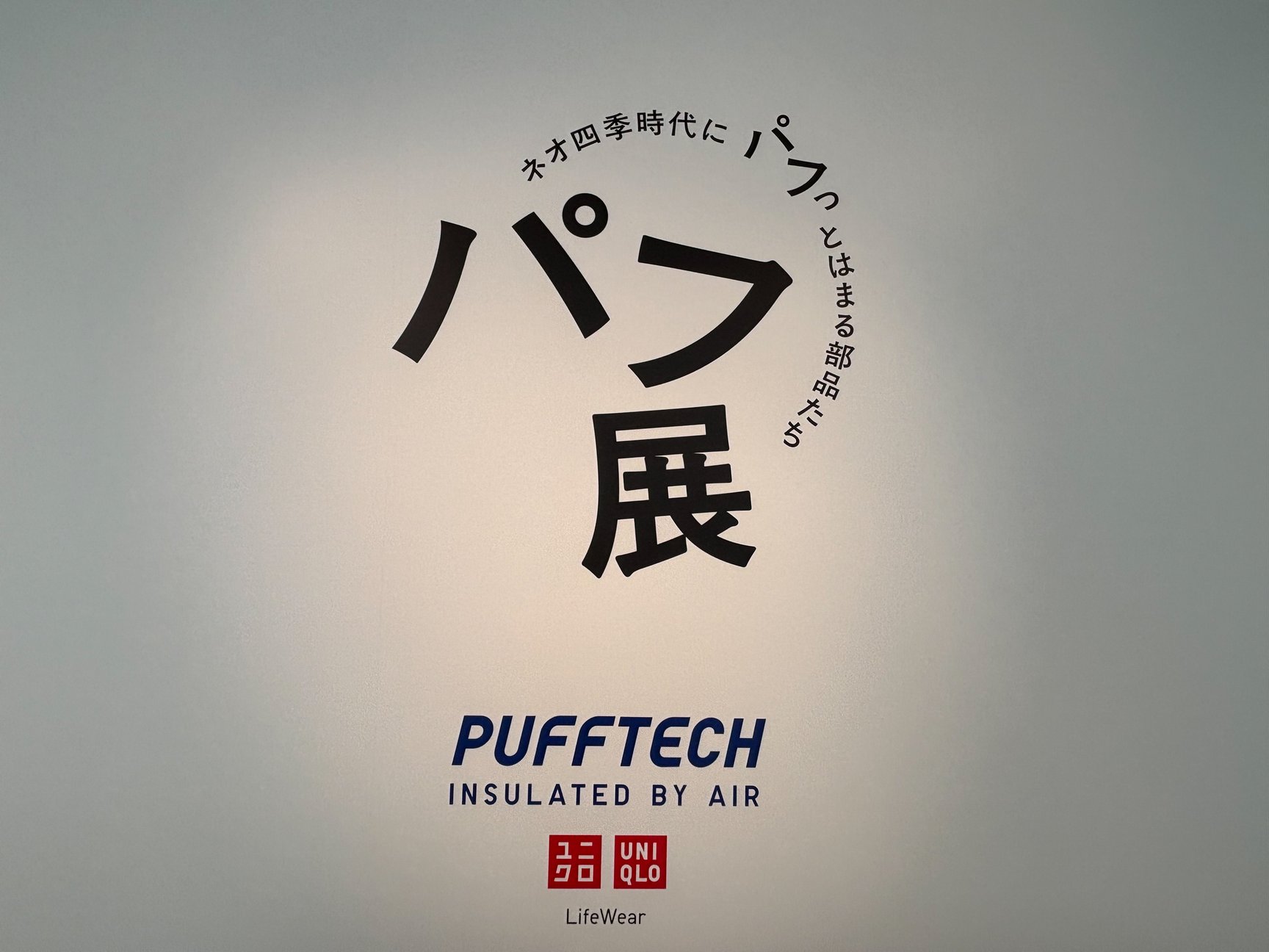 「パフ展」の会場画像