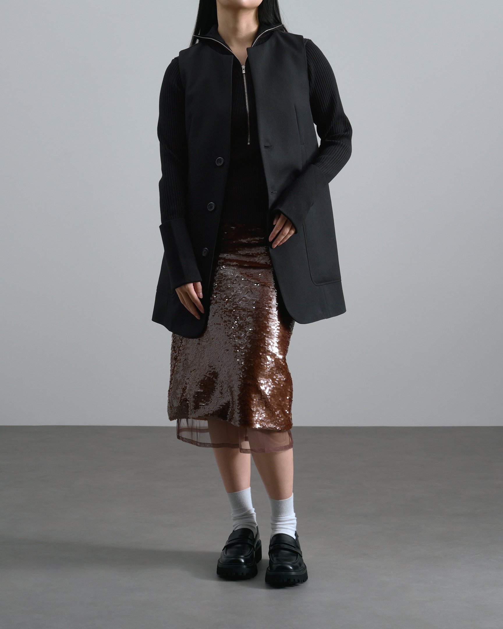 リヴィントーンのニット