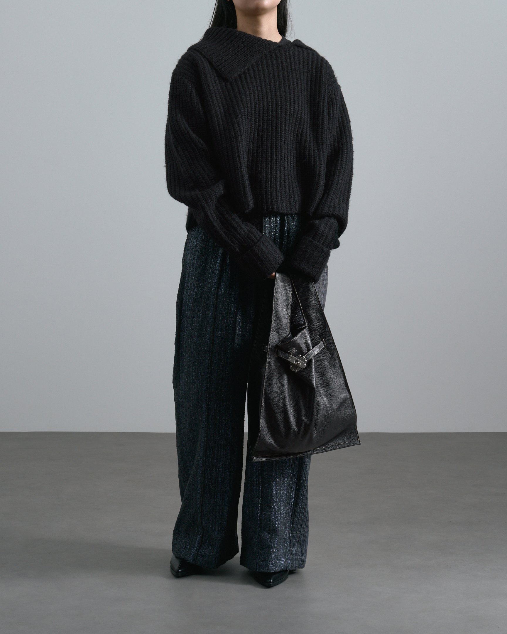 タークのリブニット