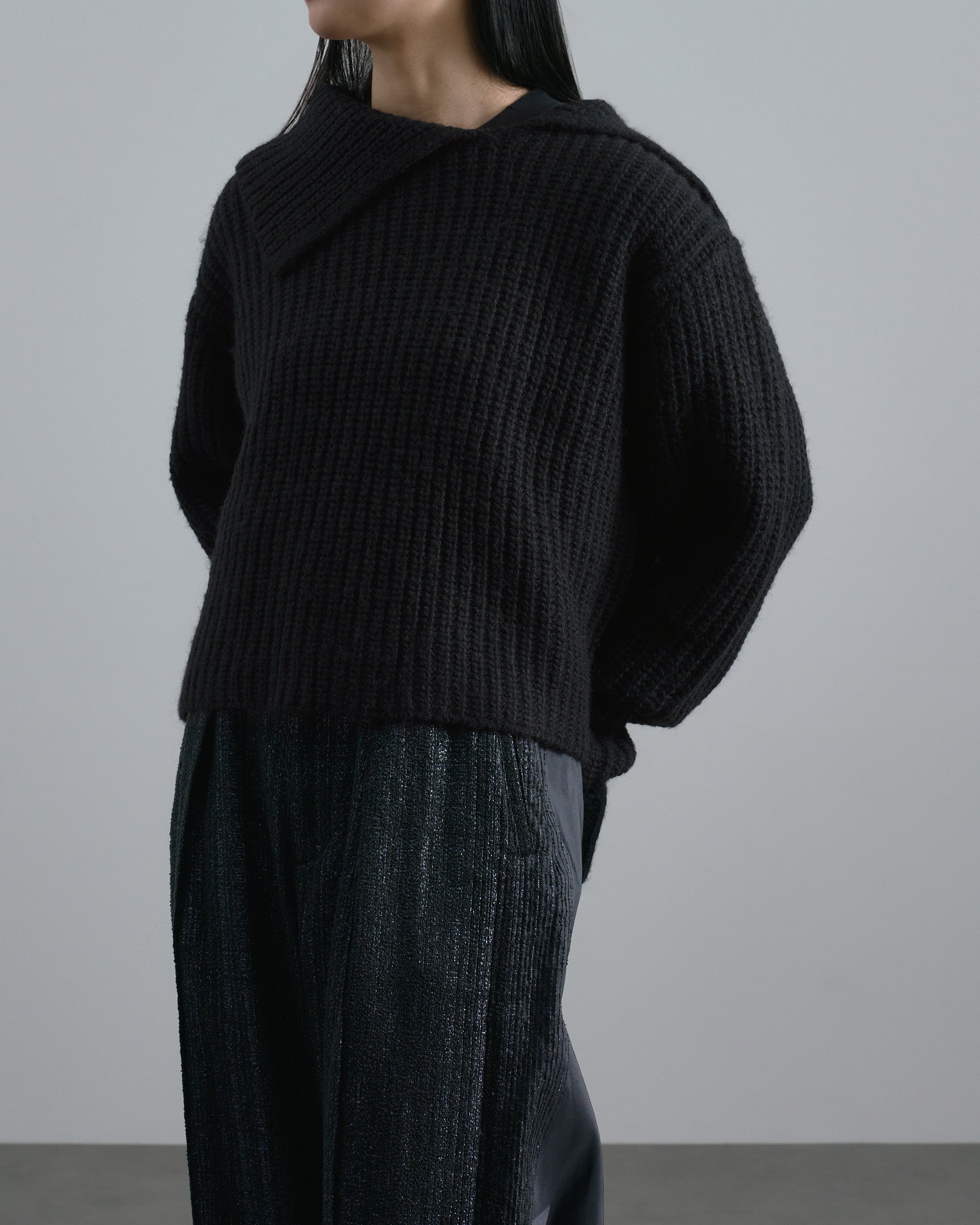 タークのリブニット