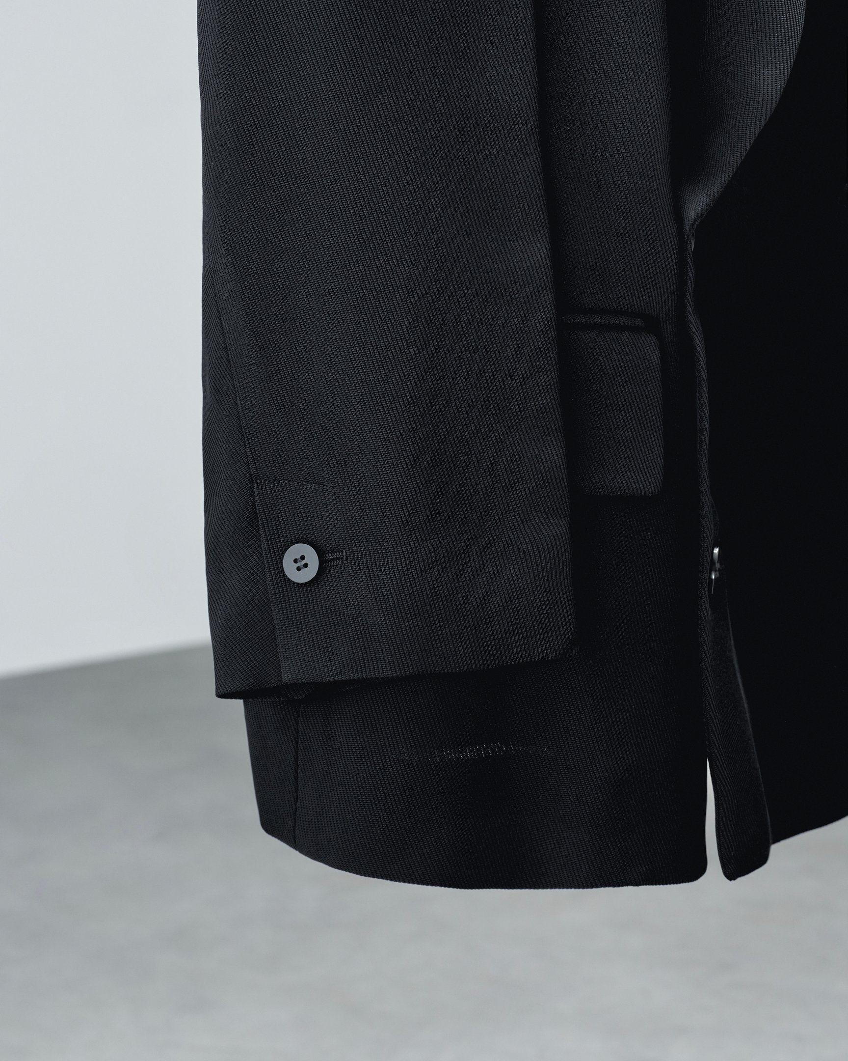 オーバーコートのジャケット