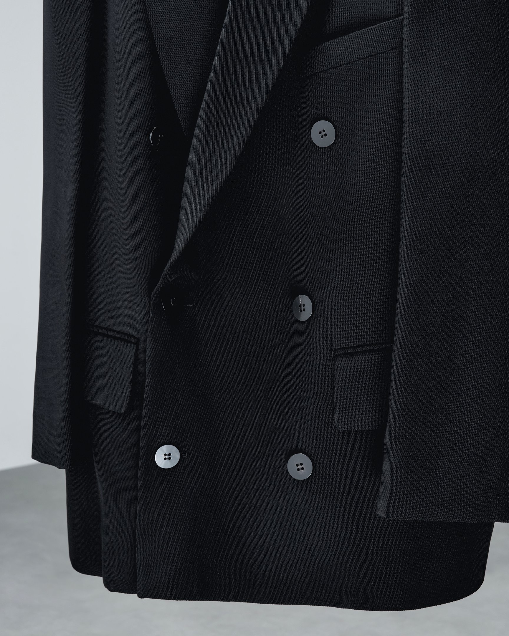 オーバーコートのジャケット