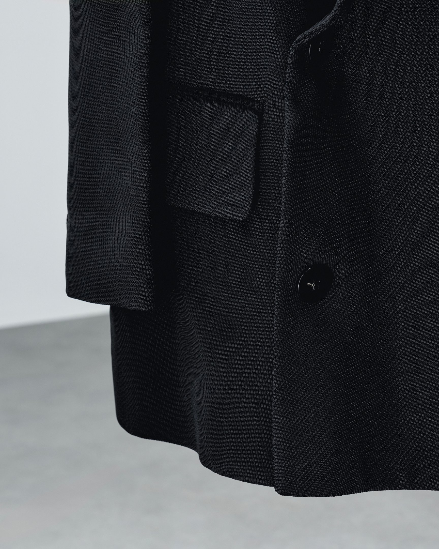 オーバーコートのジャケット