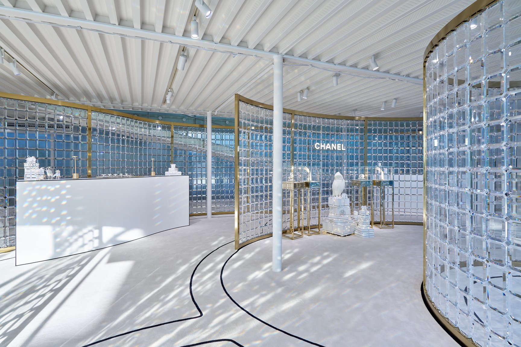 シャネルのジュエリーポップアップの様子