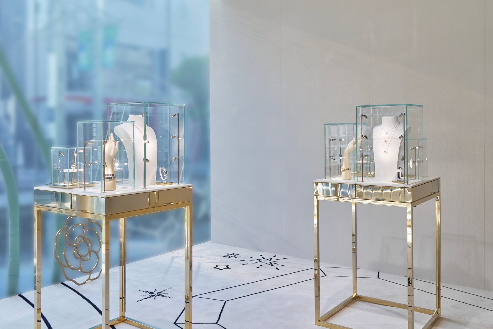 シャネルのジュエリーポップアップの様子