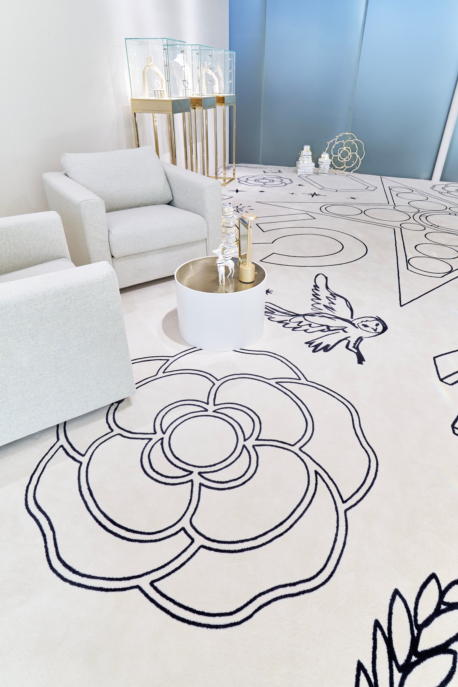 シャネルのジュエリーポップアップの様子