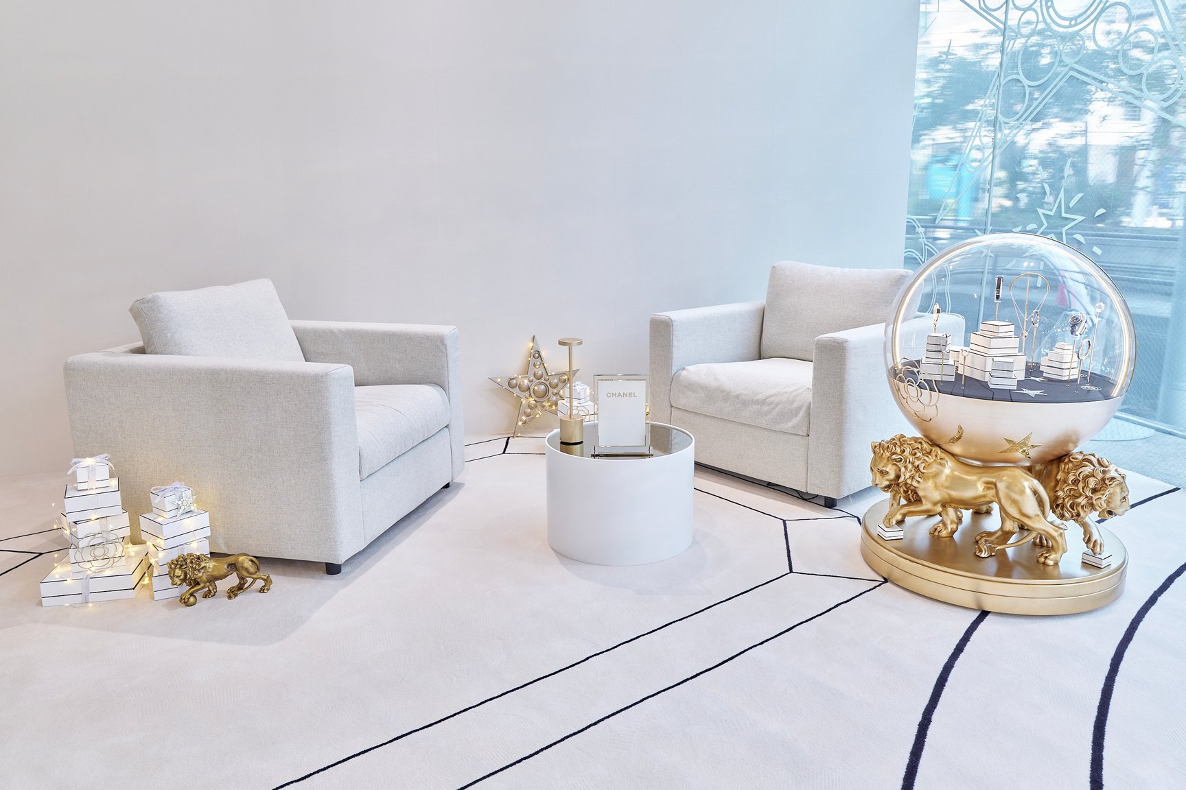 シャネルのジュエリーポップアップの様子