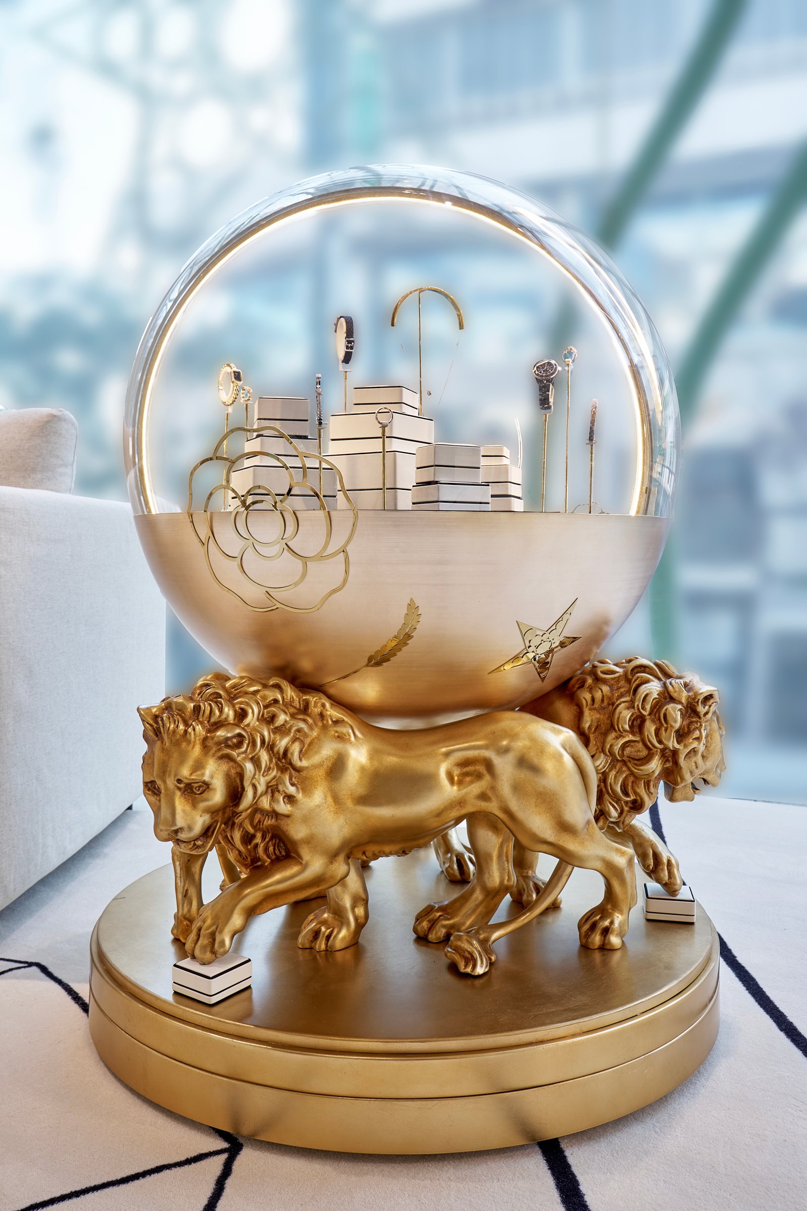 シャネルのジュエリーポップアップの様子