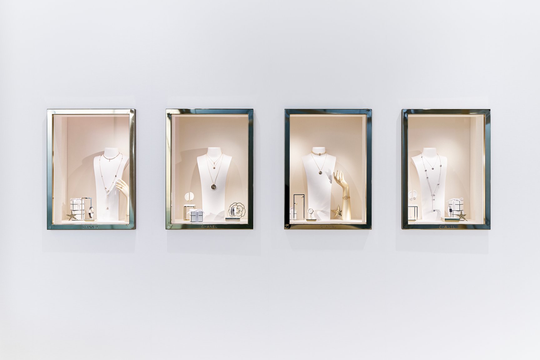 シャネルのジュエリーポップアップの様子