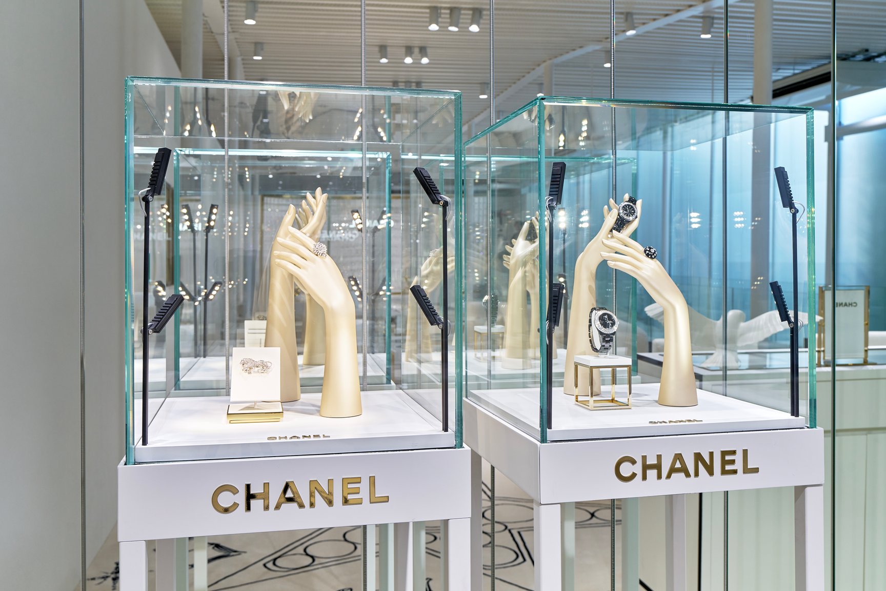 シャネルのジュエリーポップアップの様子