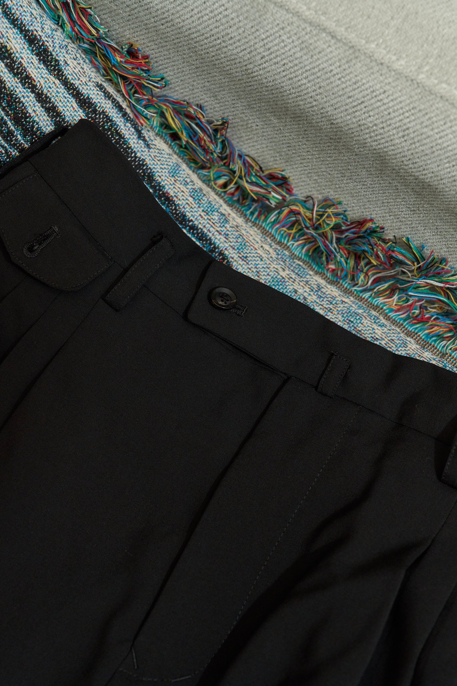 パンツのウエスト部分